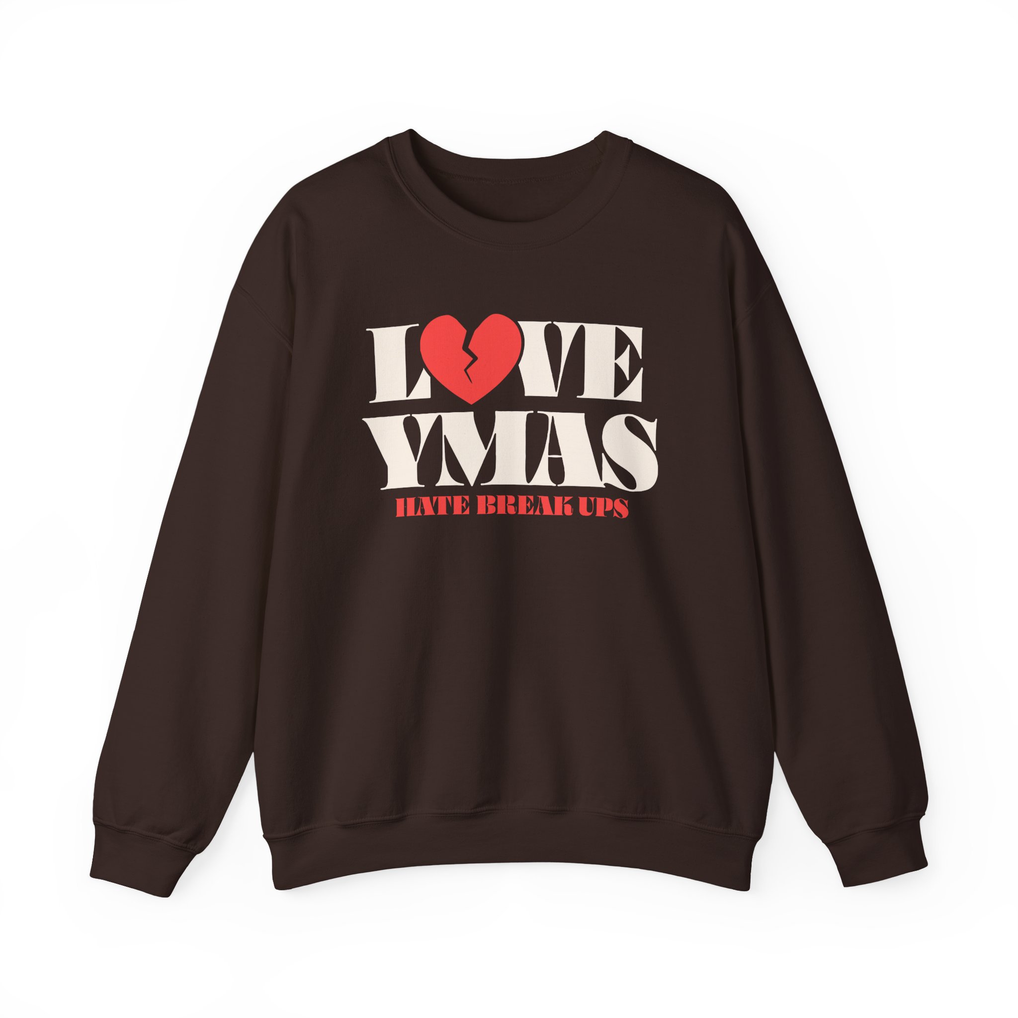 You Me at Six Love Ymas, Hate Breakups Unisex Heavy Blendâ„¢ Crewneck Sweatshirt