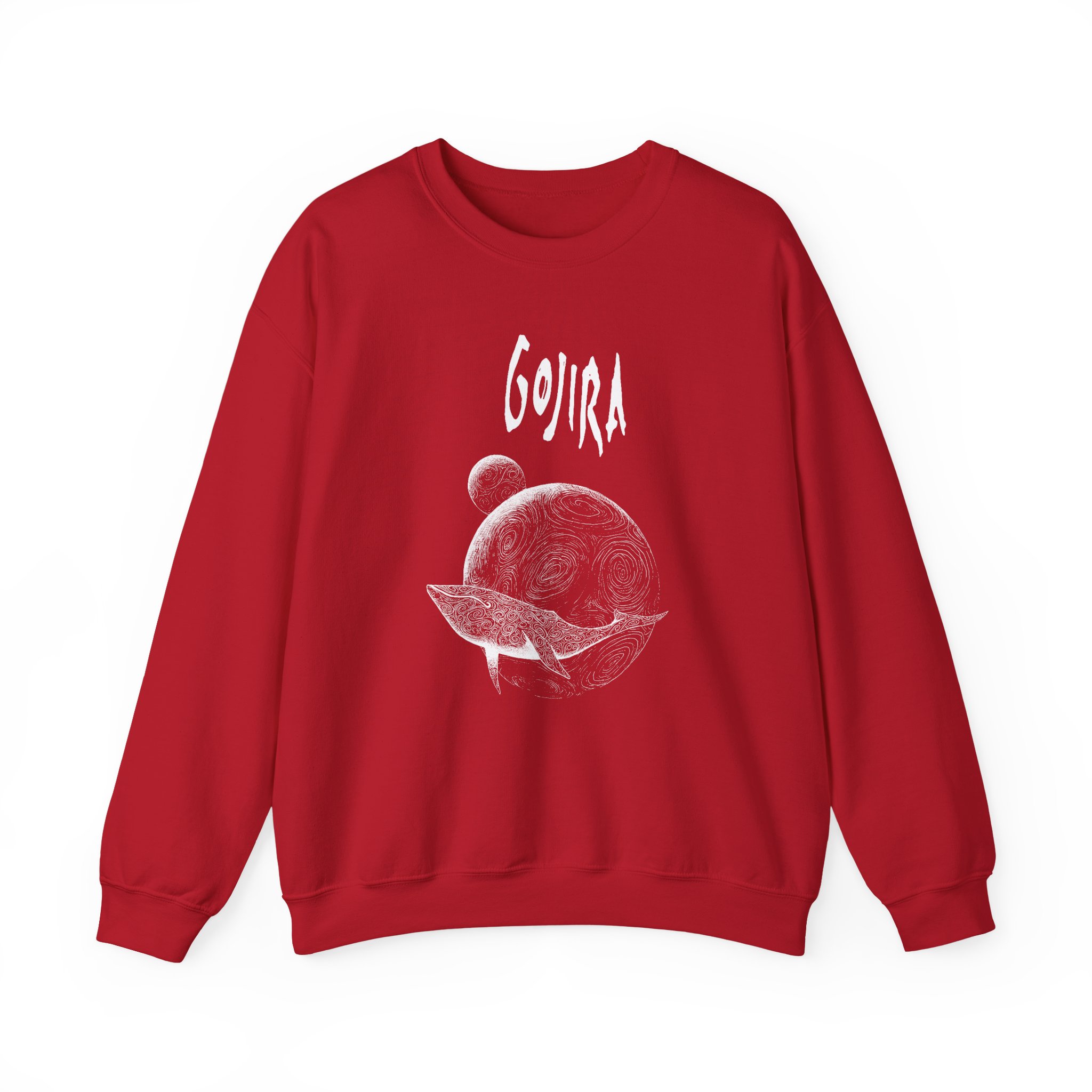Gojira Original Whale Unisex Heavy Blendâ„¢ Crewneck Sweatshirt