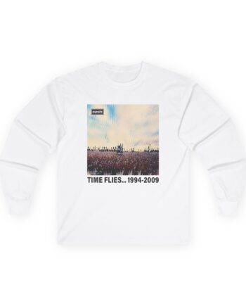 Oasis Time Flies 15th Anniversary Unisex Ultra Cotton Long Sleeve Tee