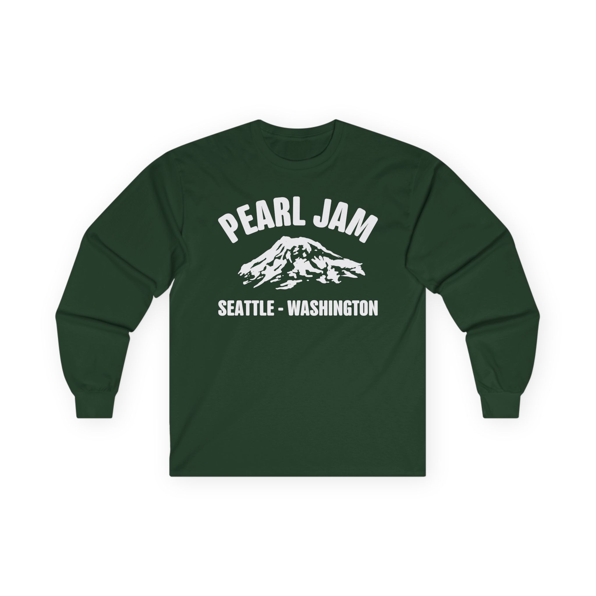 Pearl Jam Snowcap Unisex Ultra Cotton Long Sleeve Tee