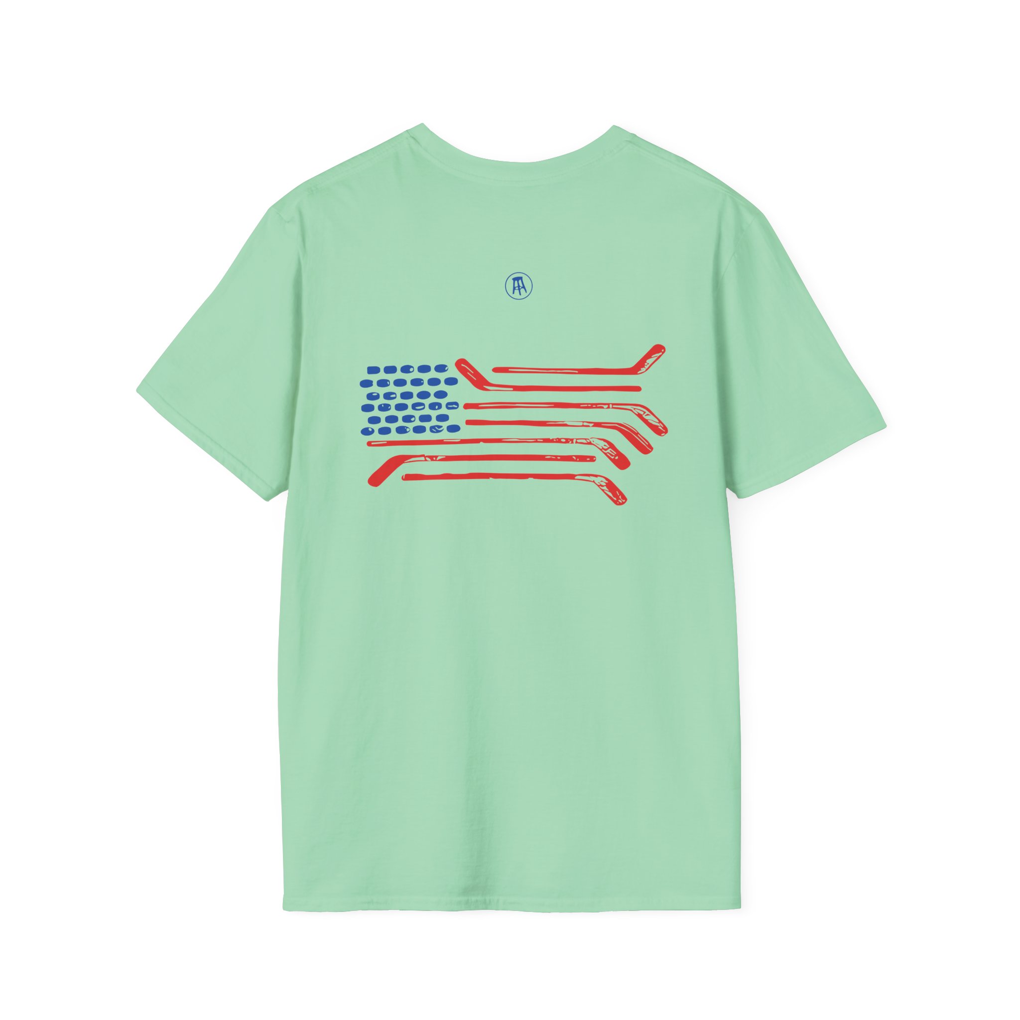 Spittin Chiclets Flag Unisex Softstyle T-Shirt