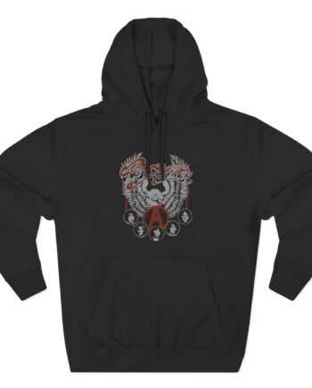 AS Wings Three-Panel Fleece Hoodie