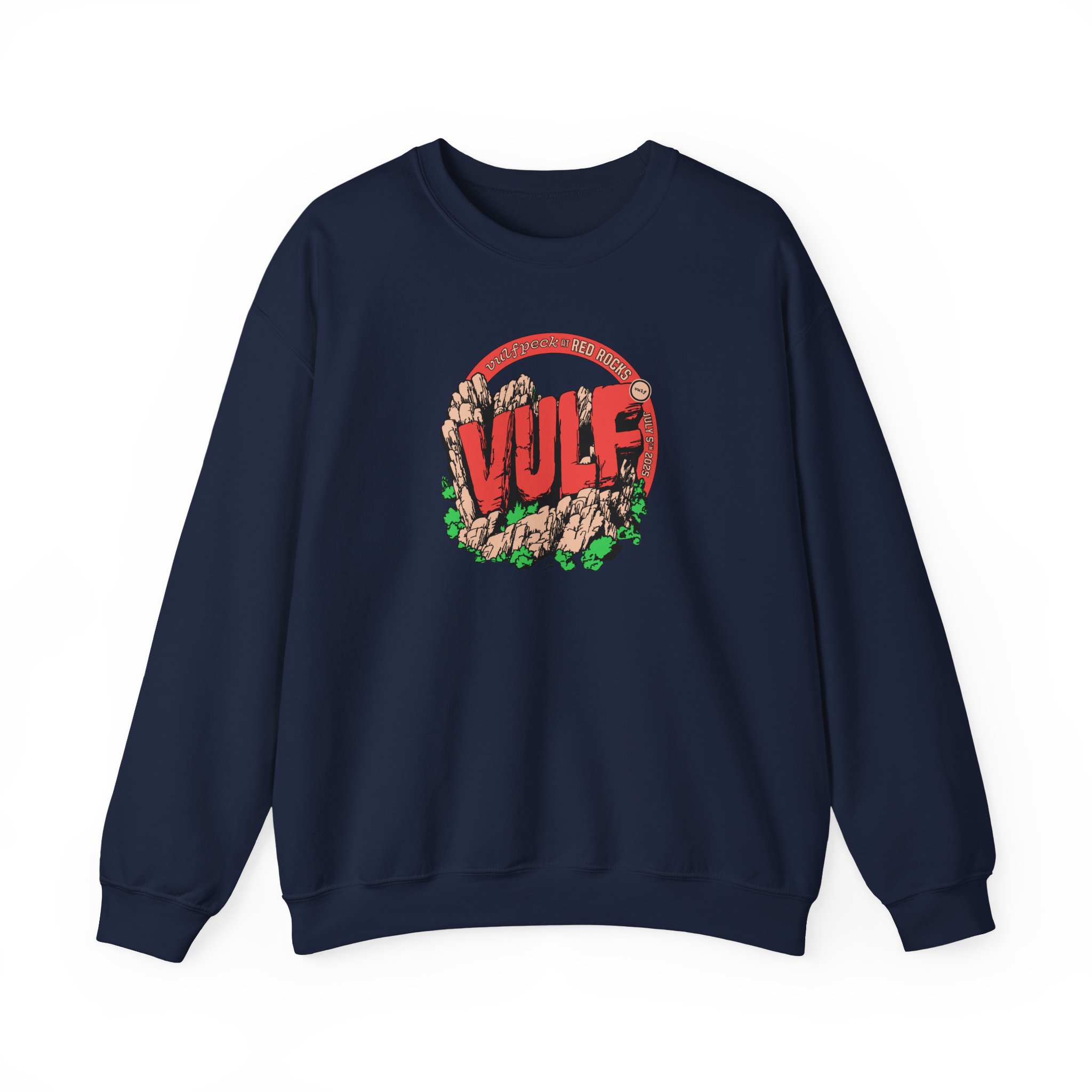 Vulfpeck Red Rocks Unisex Heavy Blendâ„¢ Crewneck Sweatshirt