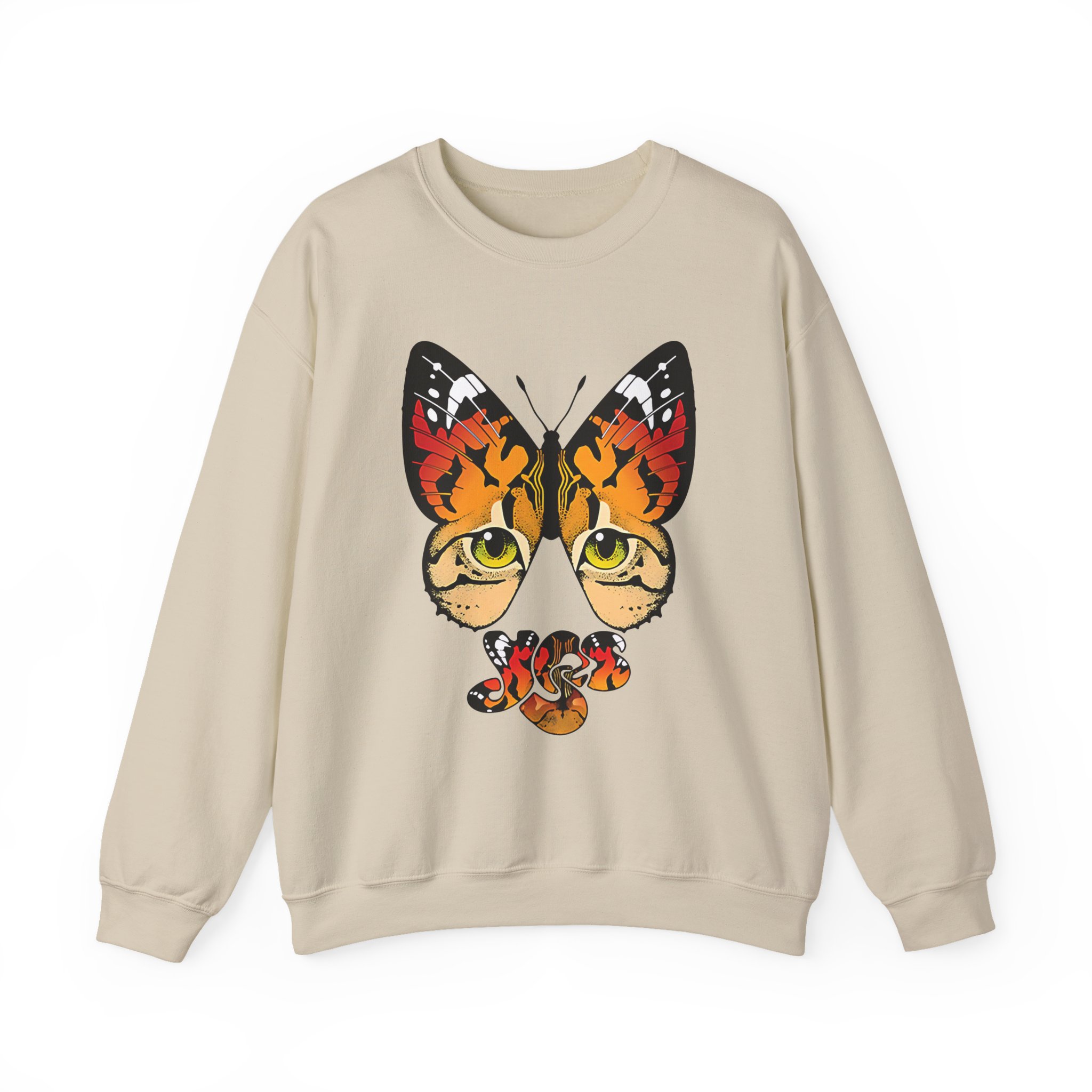 Yes Monarch Eyes Logo Unisex Heavy Blendâ„¢ Crewneck Sweatshirt