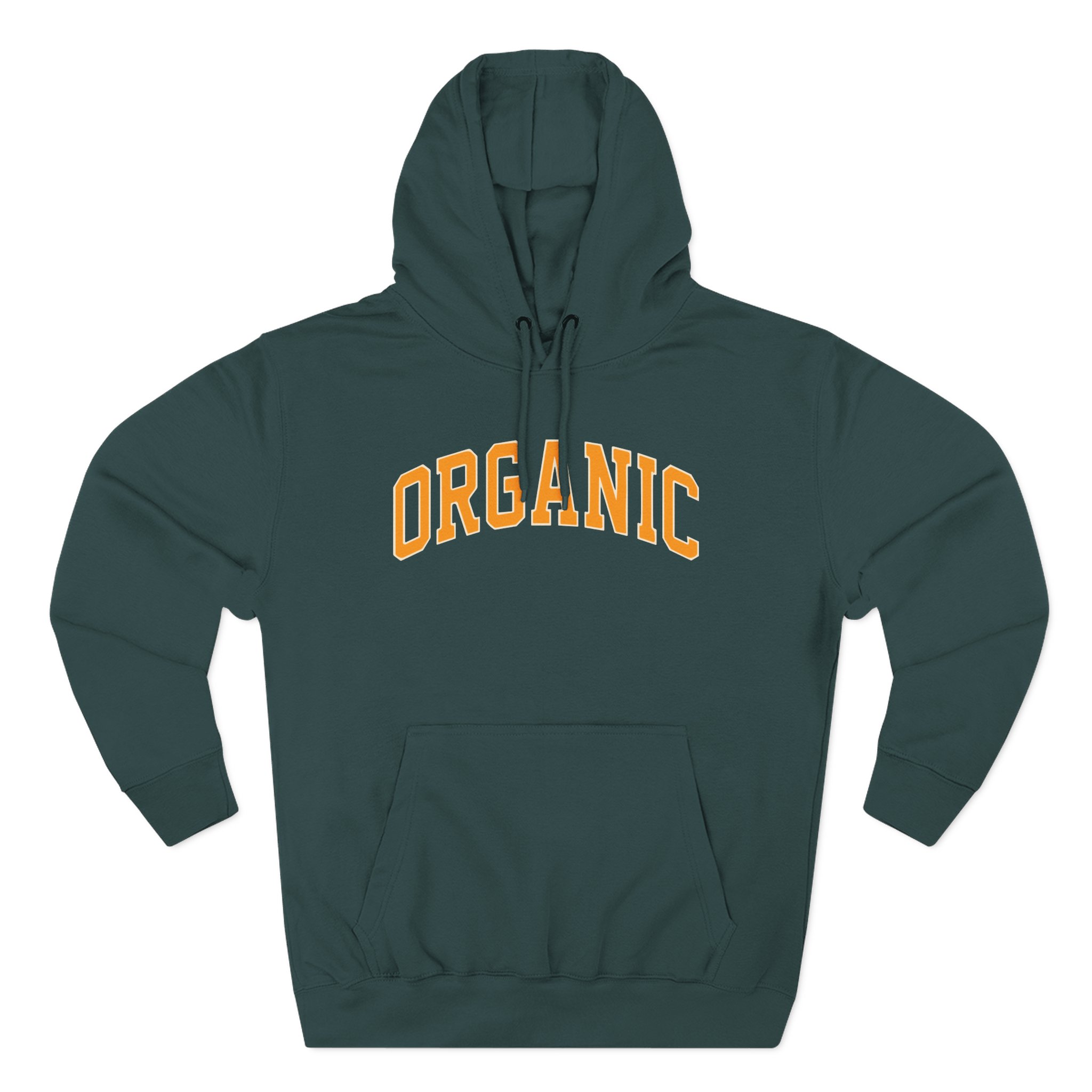 Larry June Organic Three-Panel Fleece Hoodie