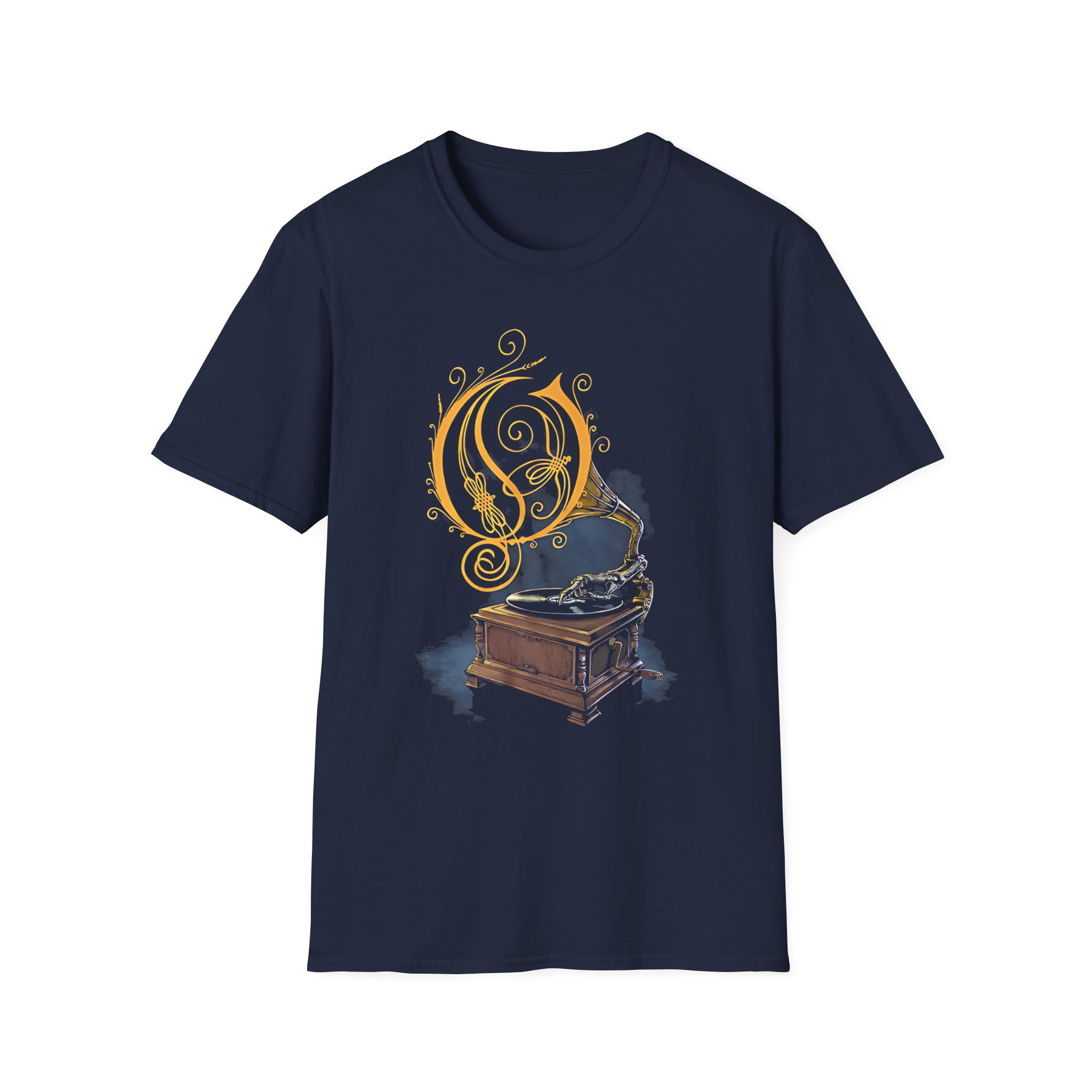 Opeth Gramophone Unisex Softstyle T-Shirt