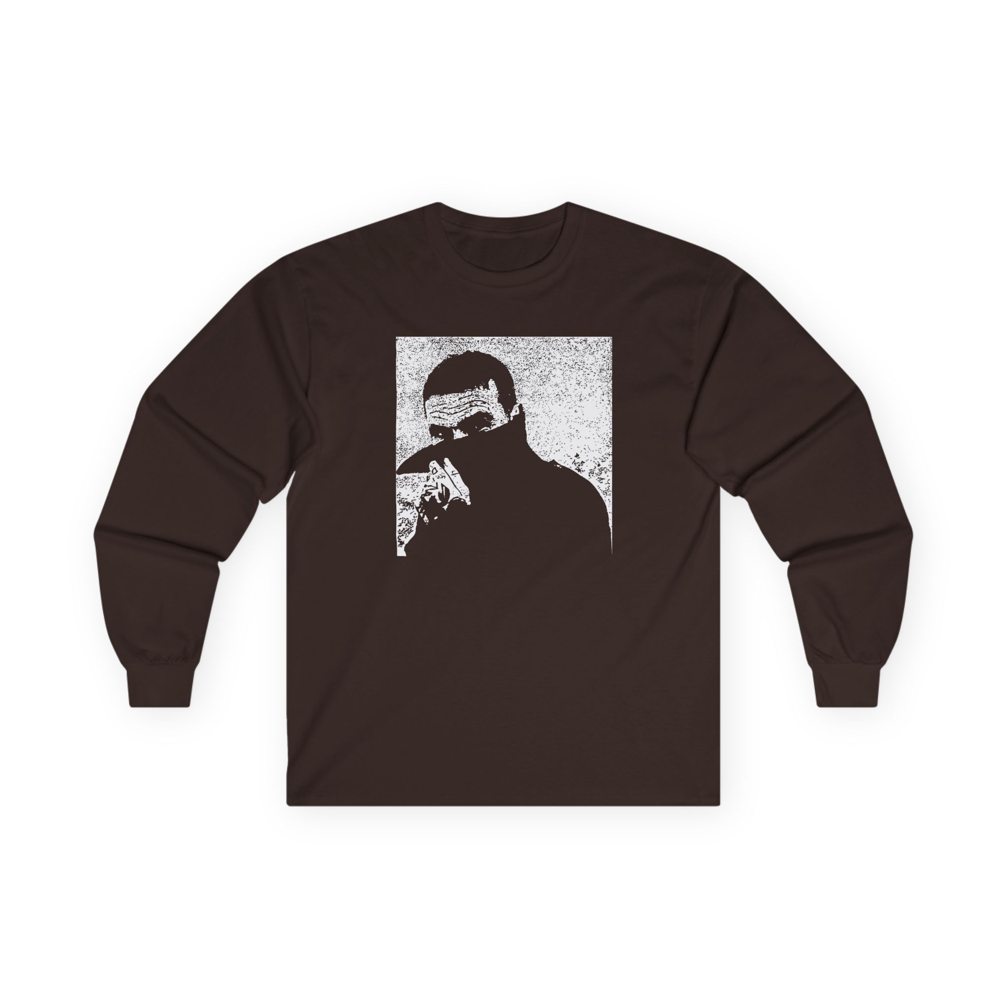 Night Sins Portrait in Silver Unisex Ultra Cotton Long Sleeve Tee