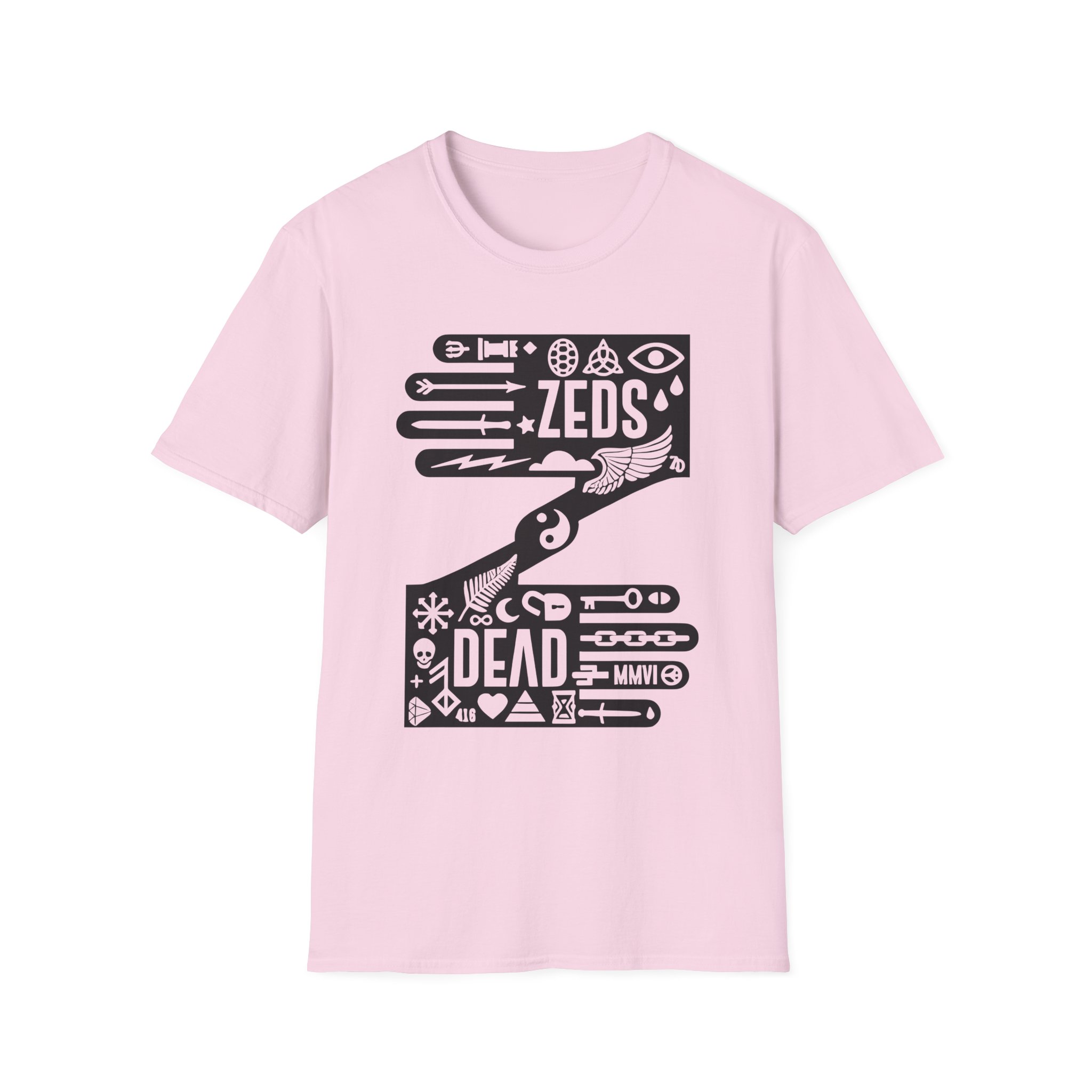 Zeds Dead Unisex Softstyle T-Shirt
