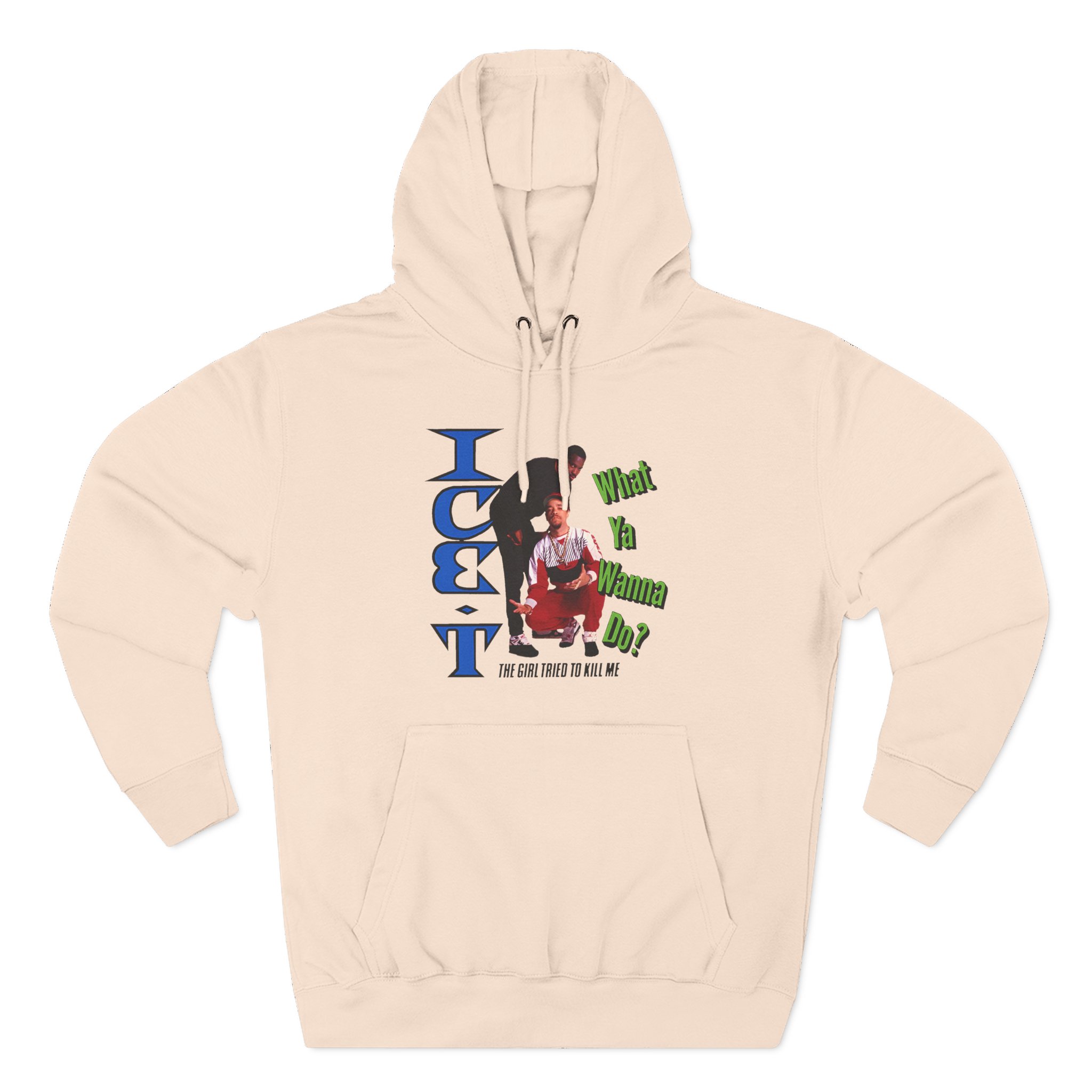 Ice-t What Ya Wanna Do Three-Panel Fleece Hoodie