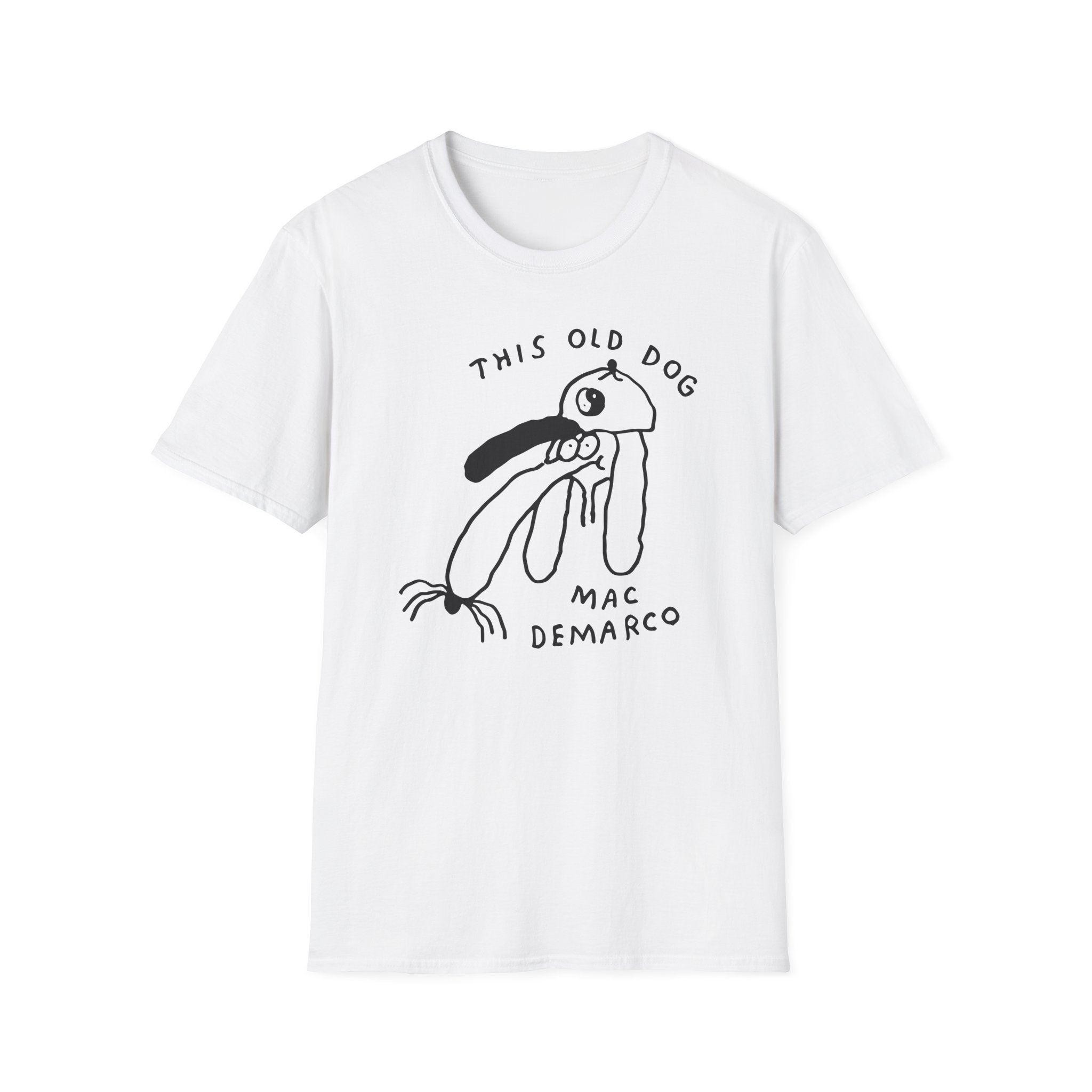 Mac Demarco Dog Doodle Unisex Softstyle T-Shirt