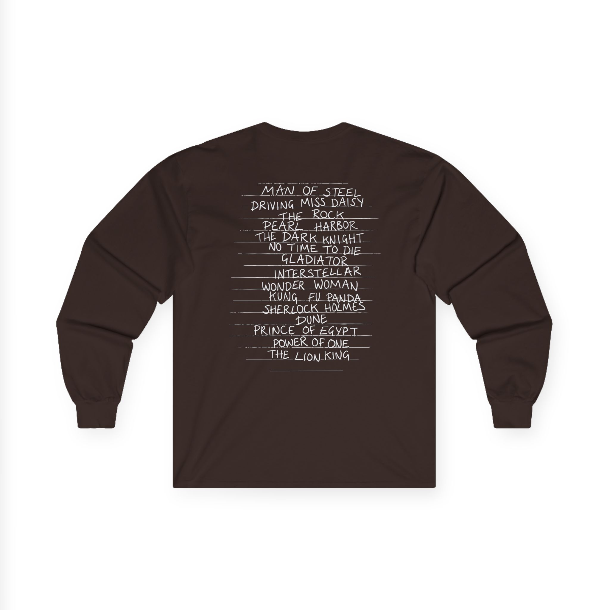 Hans Zimmer Titles Unisex Ultra Cotton Long Sleeve Tee