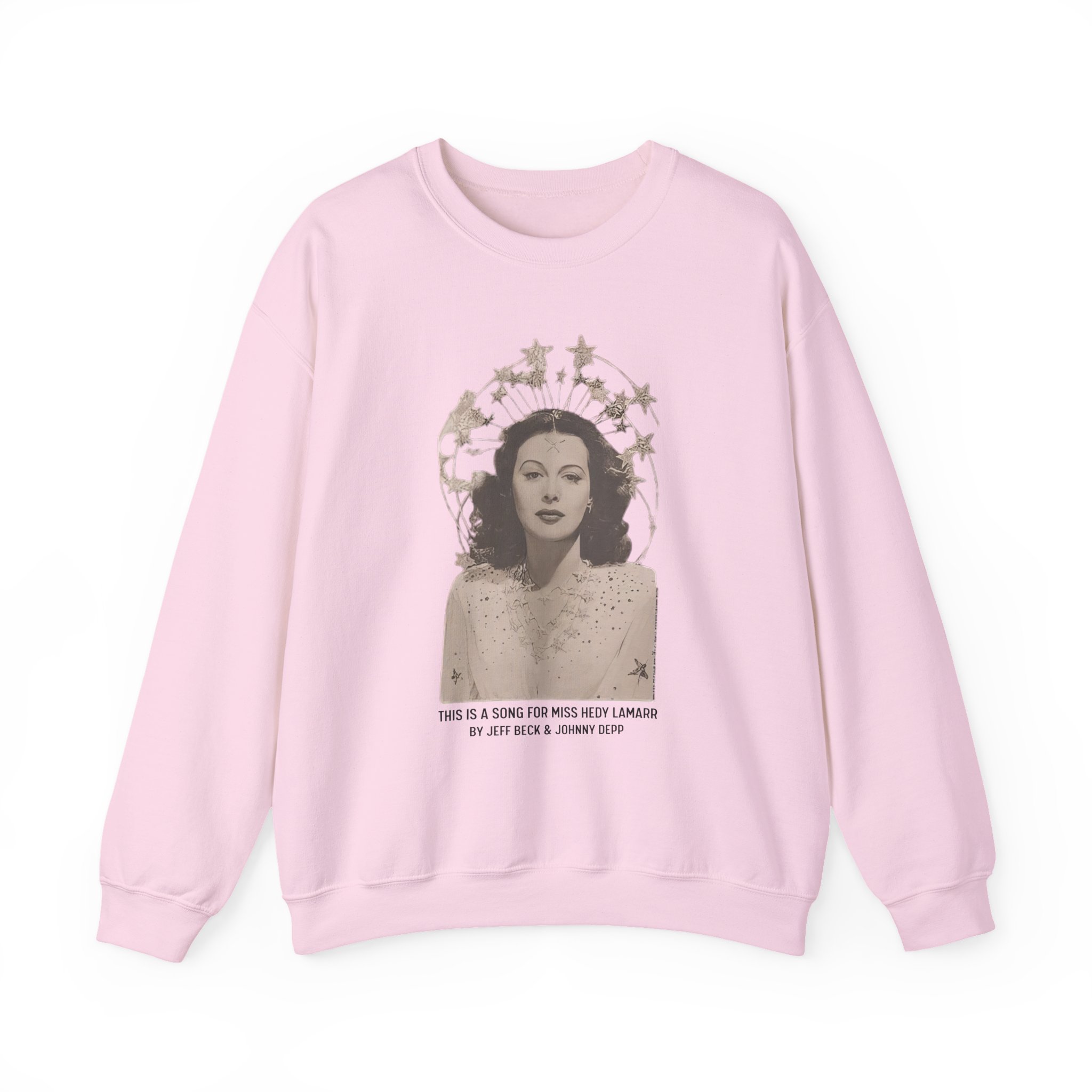 Jeff Beck for Miss Hedy Lamarr Unisex Heavy Blendâ„¢ Crewneck Sweatshirt