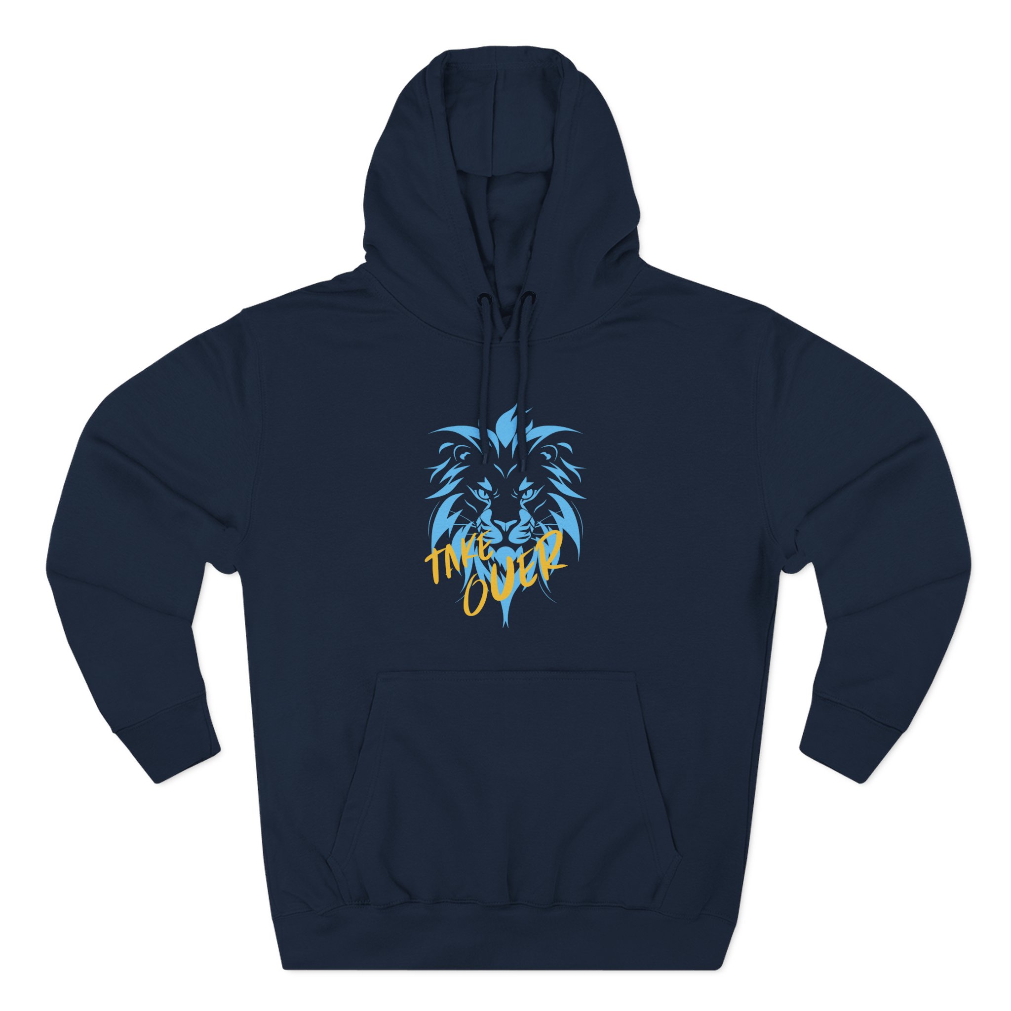 Couragejd Three-Panel Fleece Hoodie