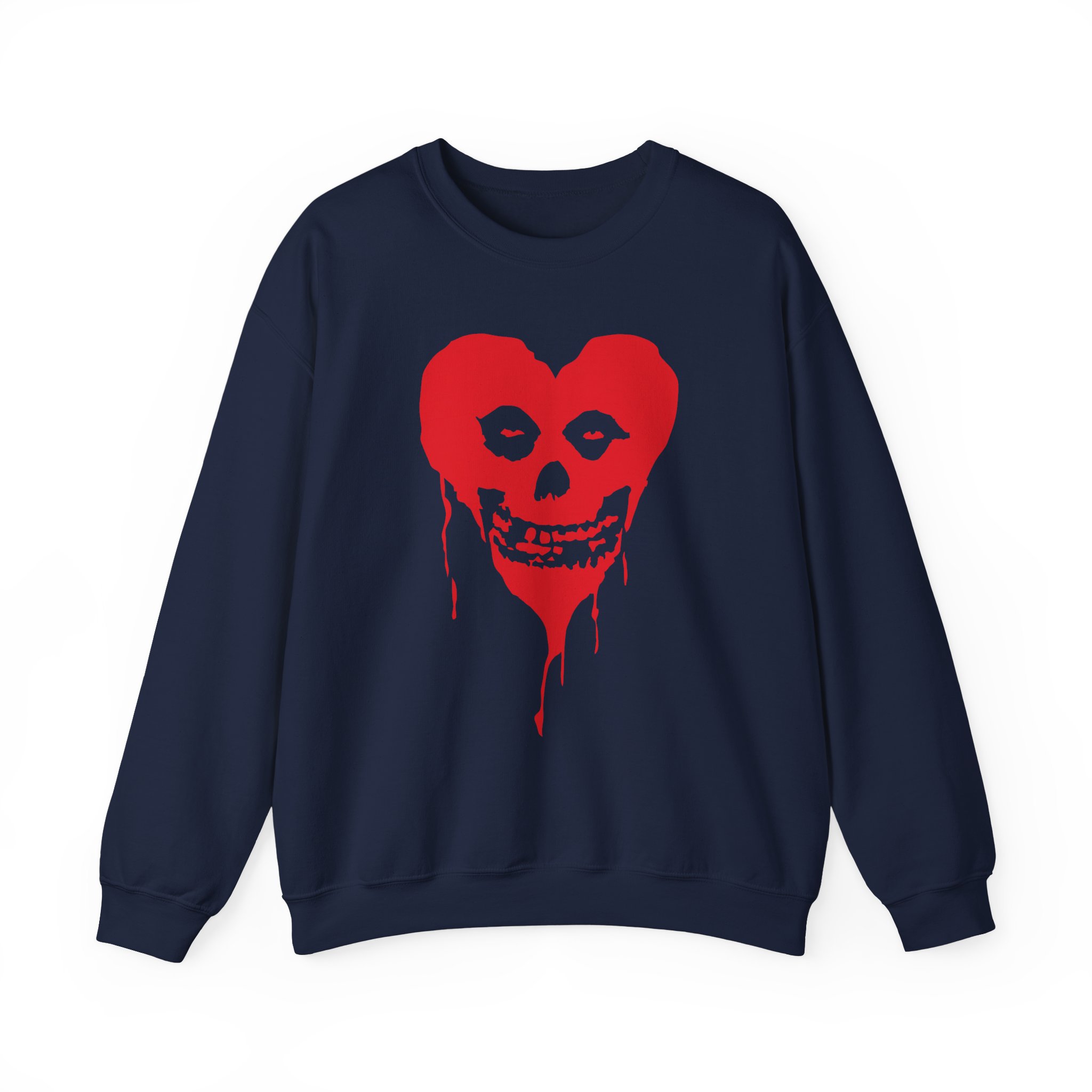 Misfits Fiendish Heart Unisex Heavy Blendâ„¢ Crewneck Sweatshirt