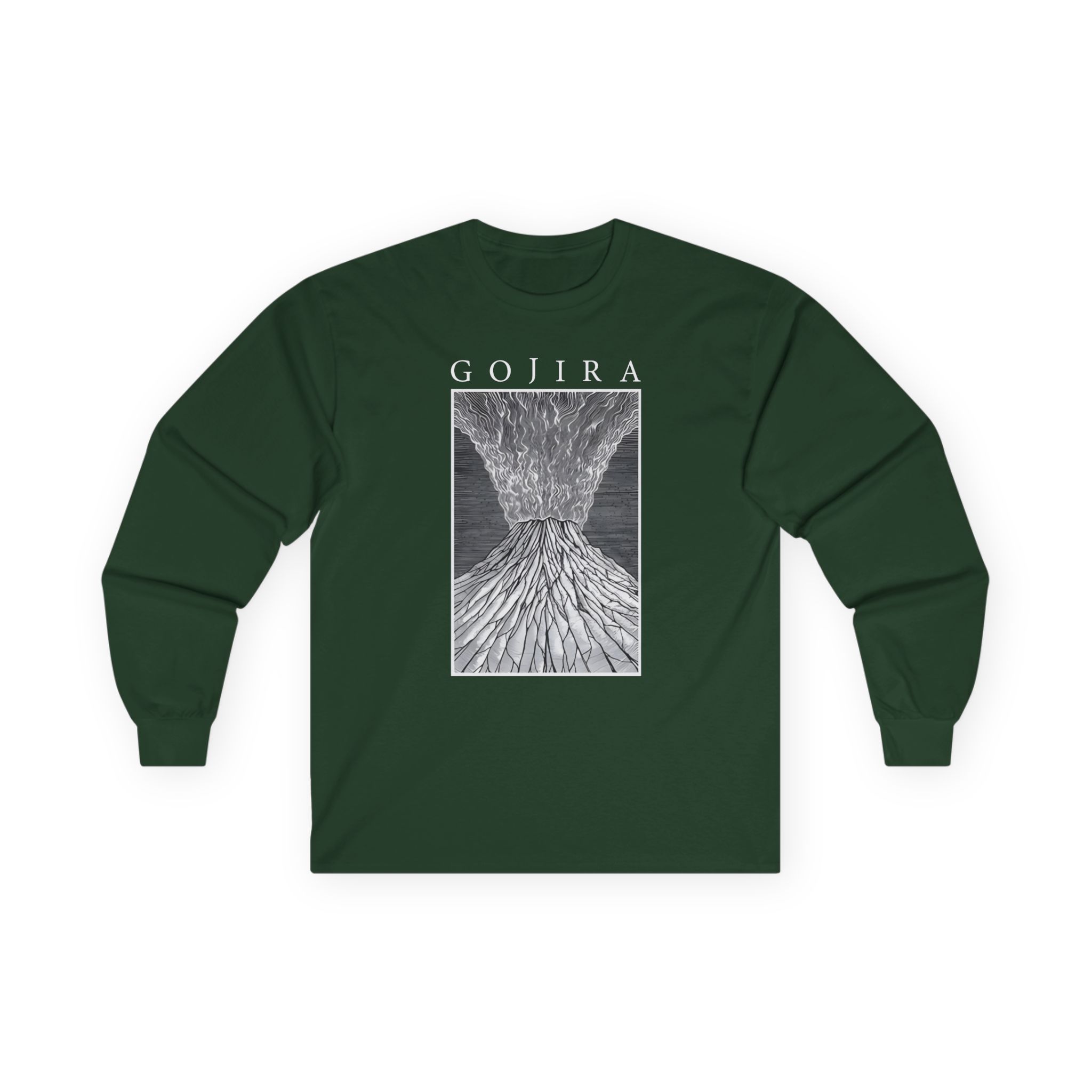 Gojira Magma Sketch Unisex Ultra Cotton Long Sleeve Tee