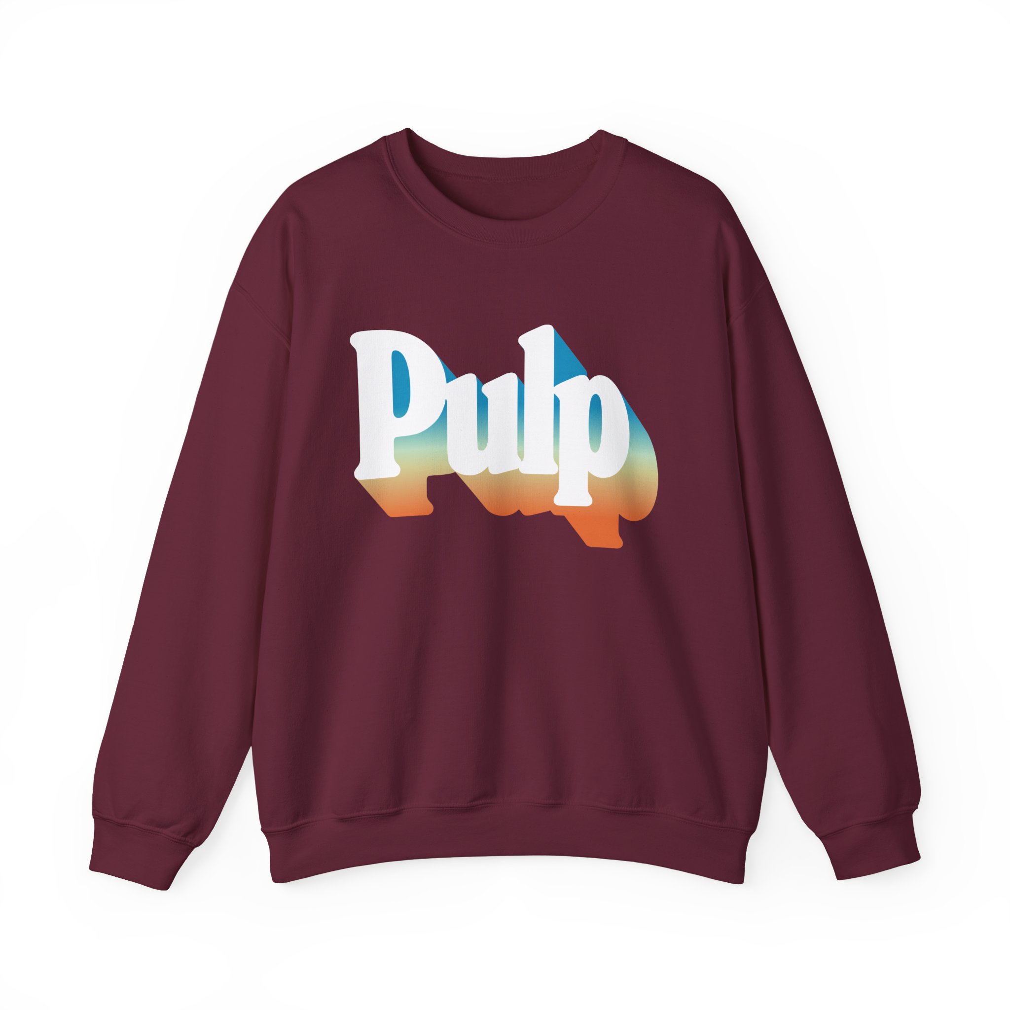 Pulp Gradient Logo Unisex Heavy Blendâ„¢ Crewneck Sweatshirt