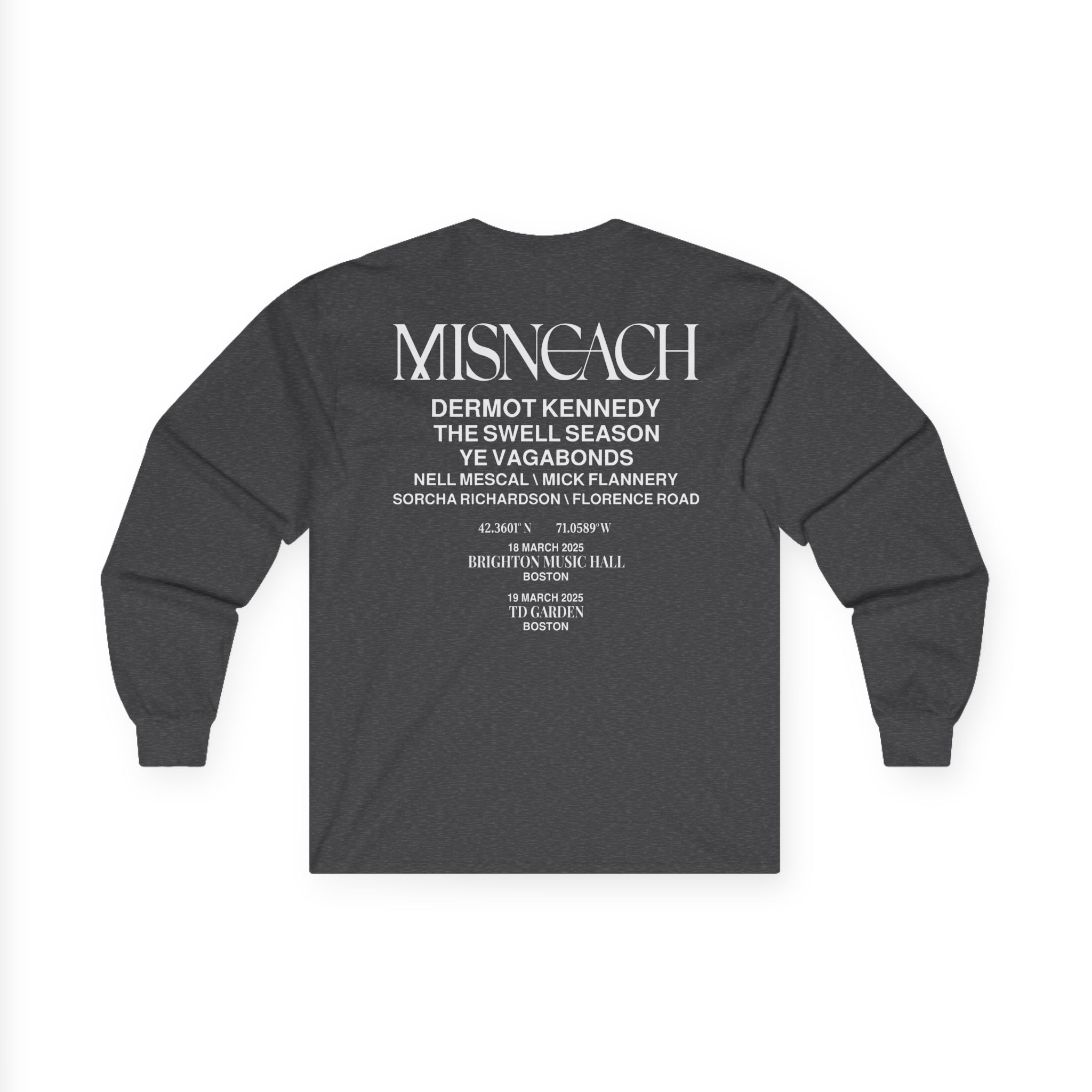Dermot Kennedy Misneach Festival Unisex Ultra Cotton Long Sleeve Tee