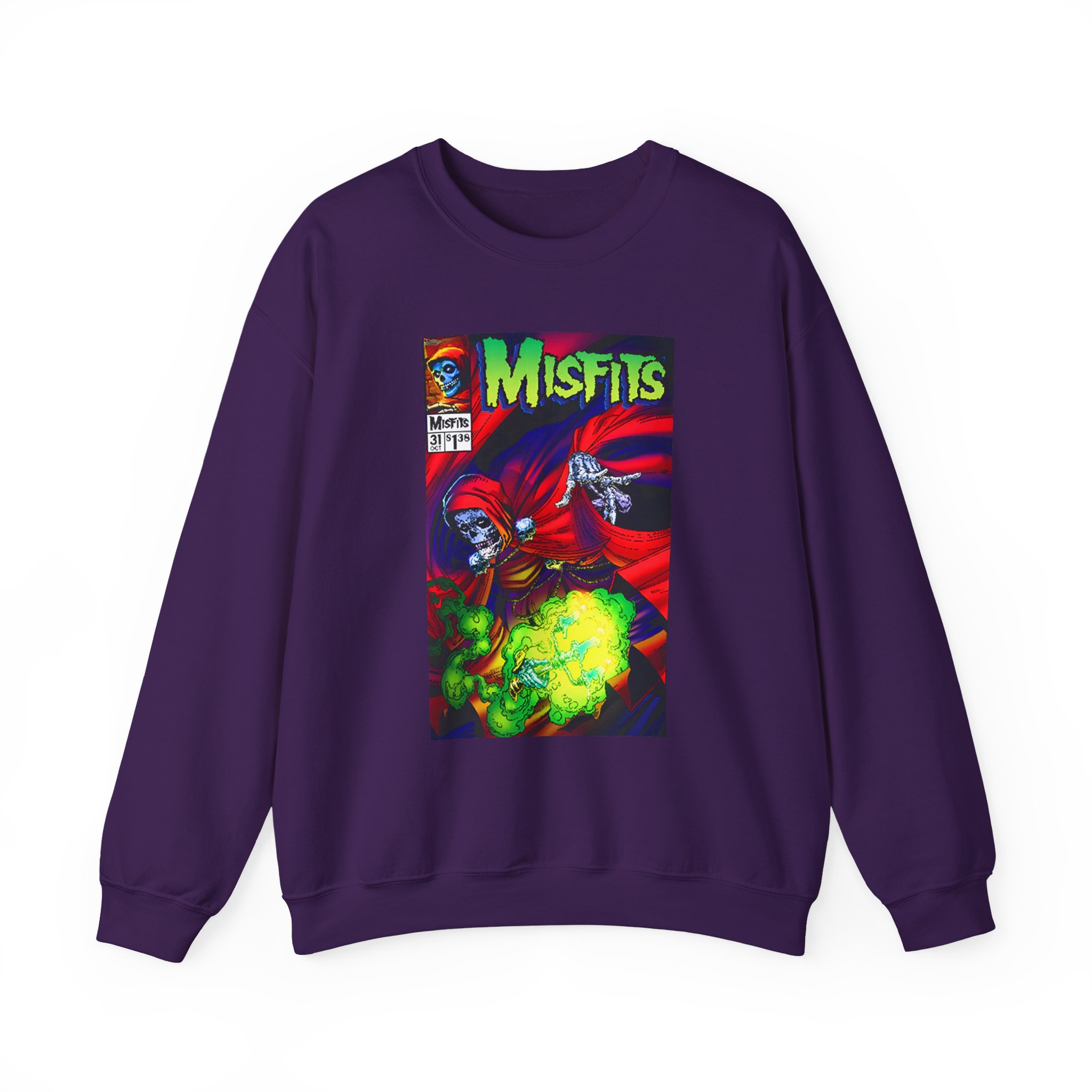 Misfits Hell Fiend Unisex Heavy Blendâ„¢ Crewneck Sweatshirt
