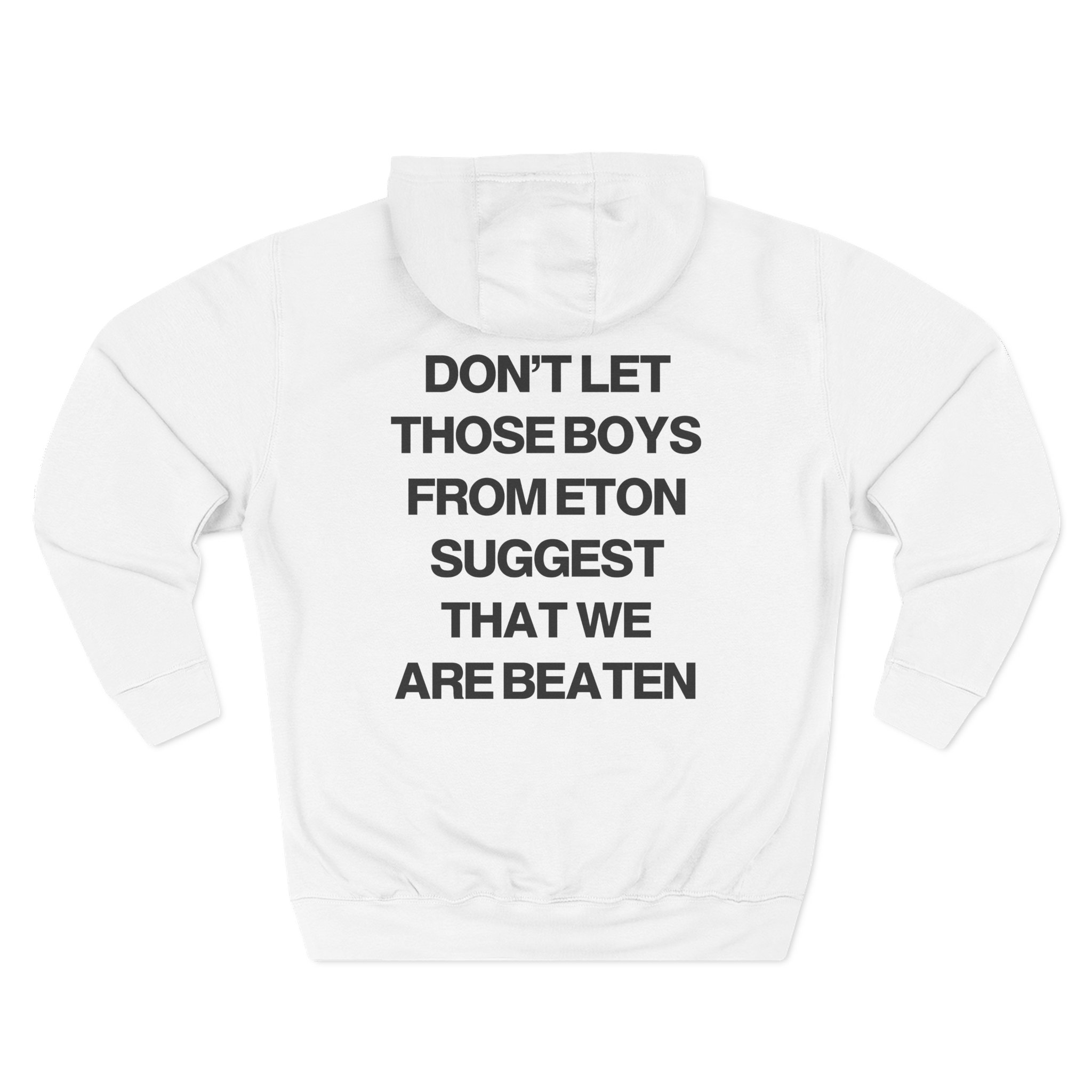 Manic Street Preachers Boys From Eton Three-Panel Fleece Hoodie