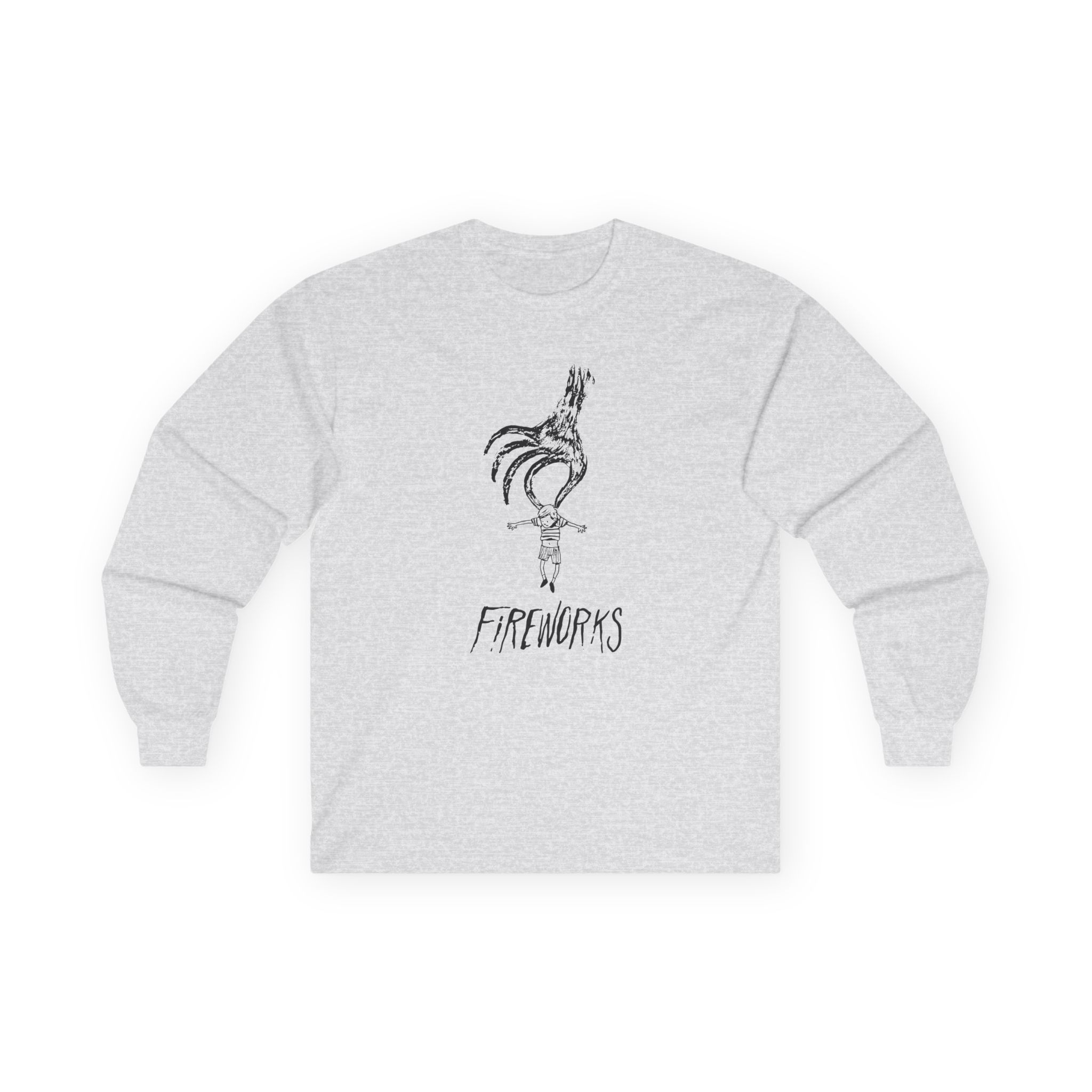 Fireworks Hand Unisex Ultra Cotton Long Sleeve Tee