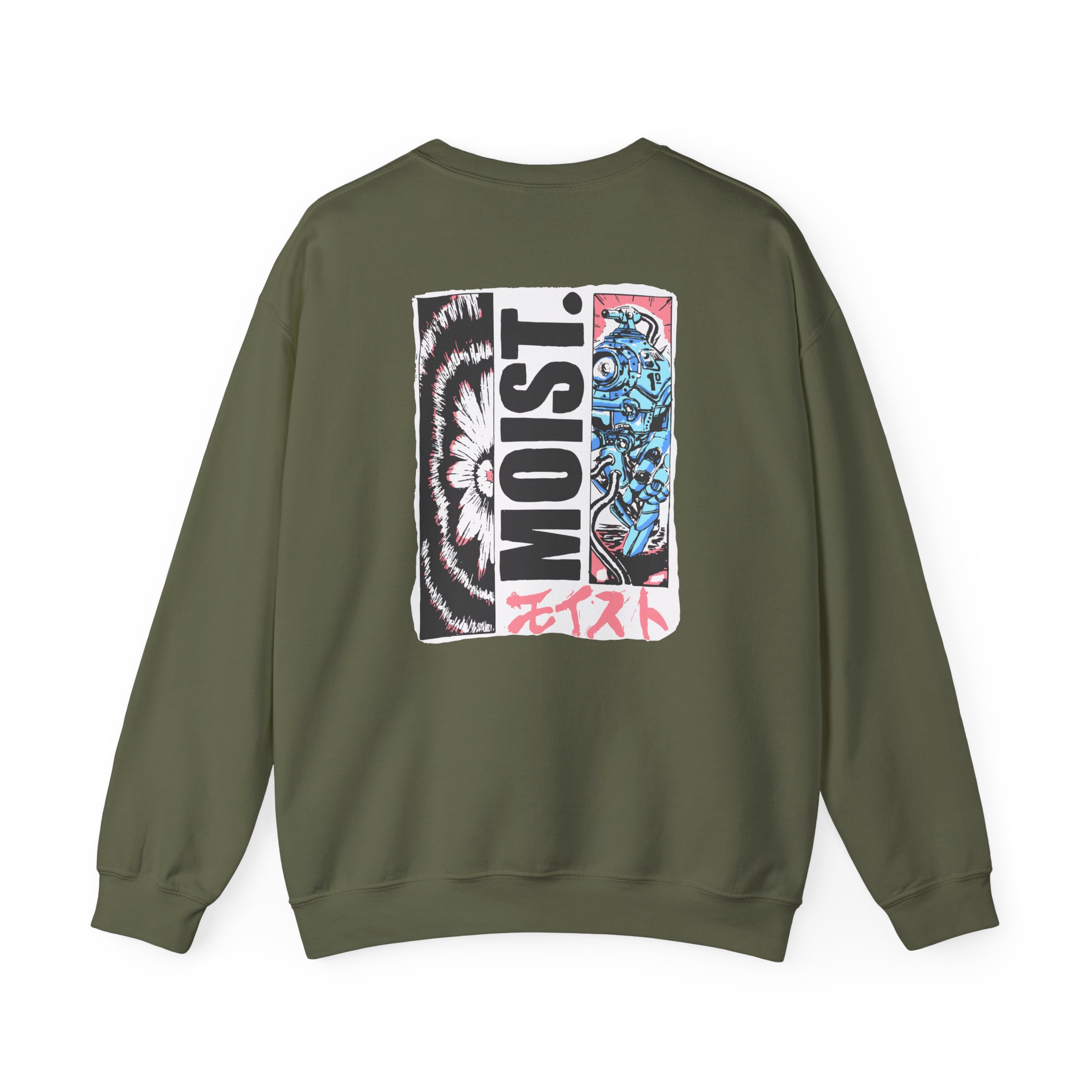Moist Anime Unisex Heavy Blendâ„¢ Crewneck Sweatshirt