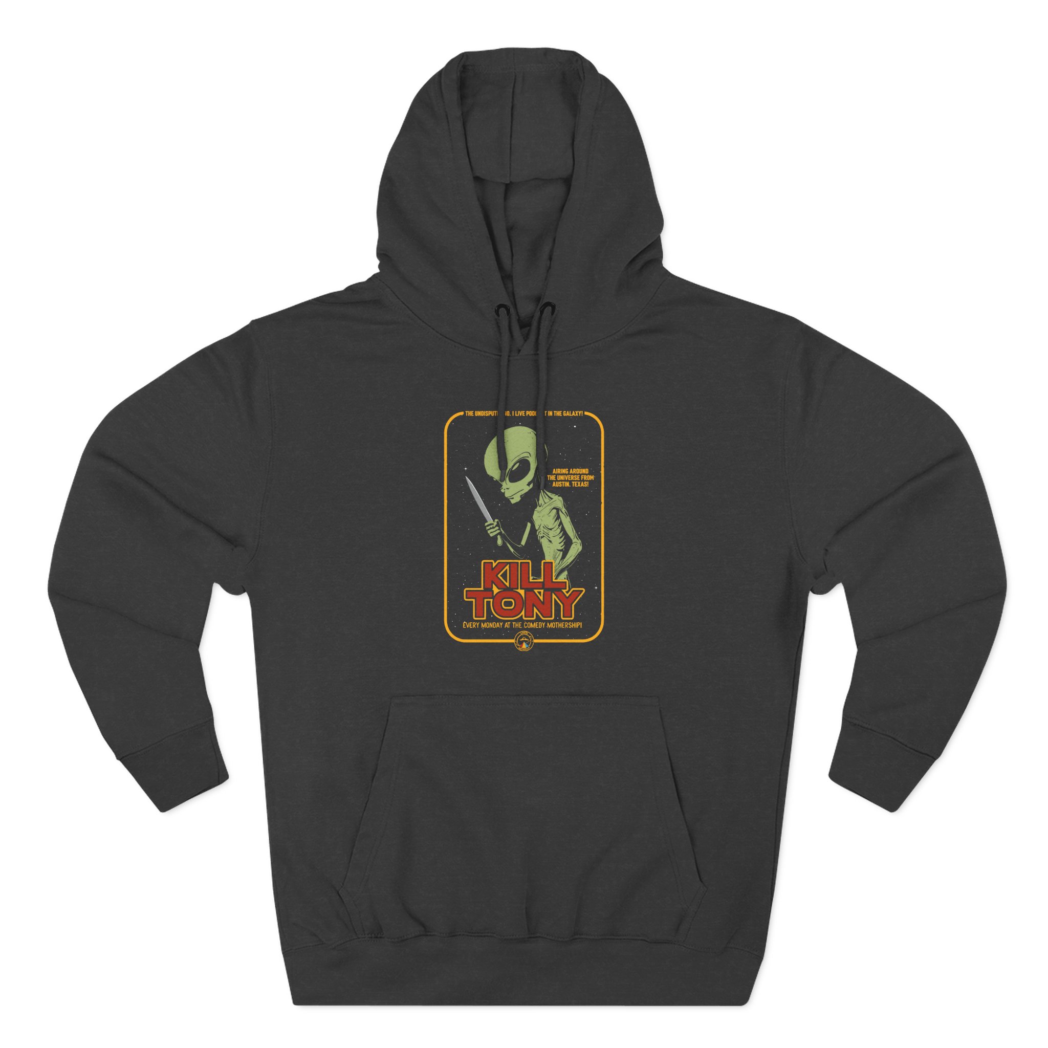 Kill Tony Comedy Mothership LGM Three-Panel Fleece Hoodie