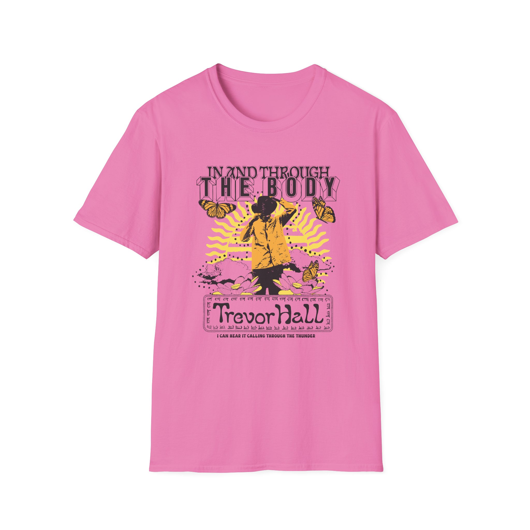 Trevor Hall in and Through the Body Unisex Softstyle T-Shirt