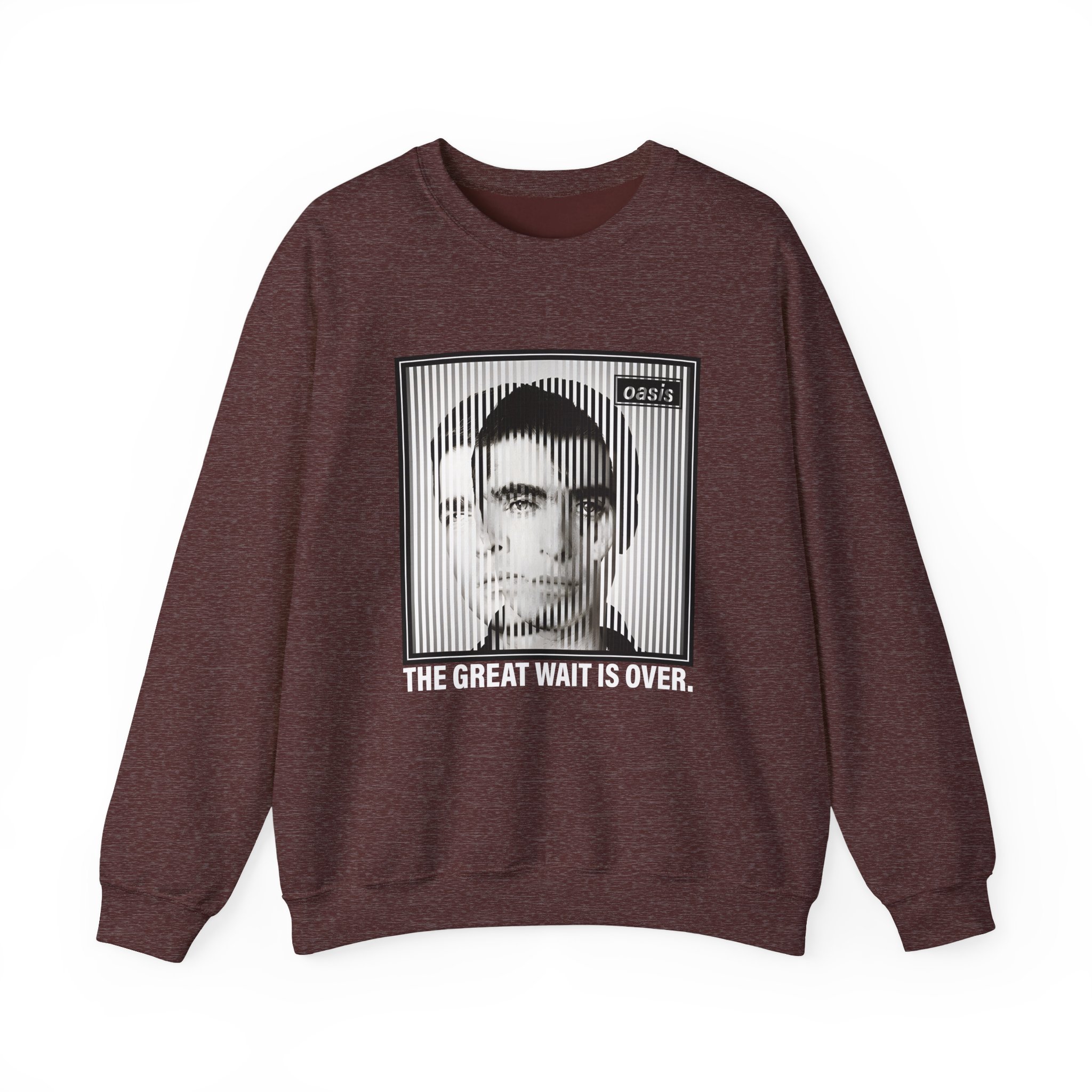 Oasis The Great Wait Is Over Unisex Heavy Blendâ„¢ Crewneck Sweatshirt