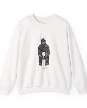 Fireworks Monster Unisex Heavy Blend™ Crewneck Sweatshirt