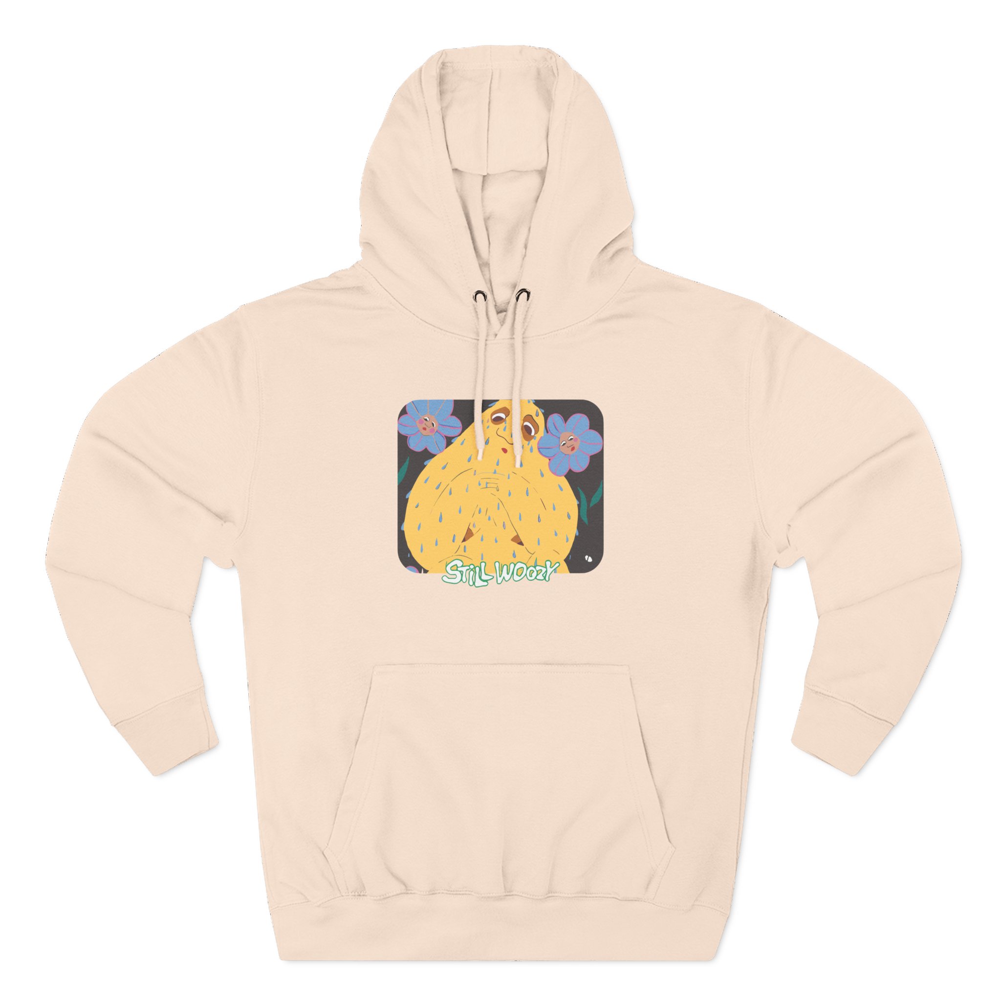Still Woozy Three-Panel Fleece Hoodie