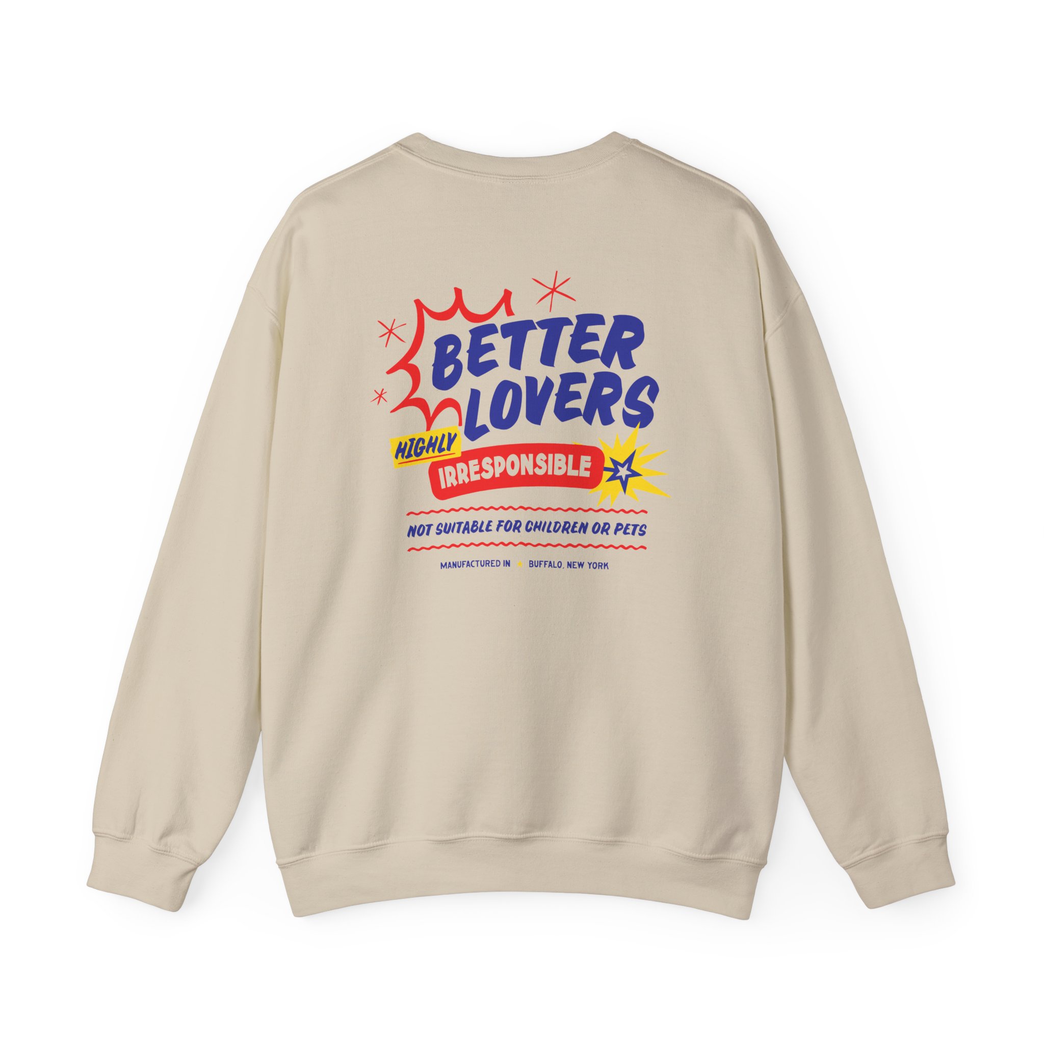 Better Lovers Not Suitable for Children Unisex Heavy Blendâ„¢ Crewneck Sweatshirt