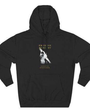 F M Queen Three-Panel Fleece Hoodie