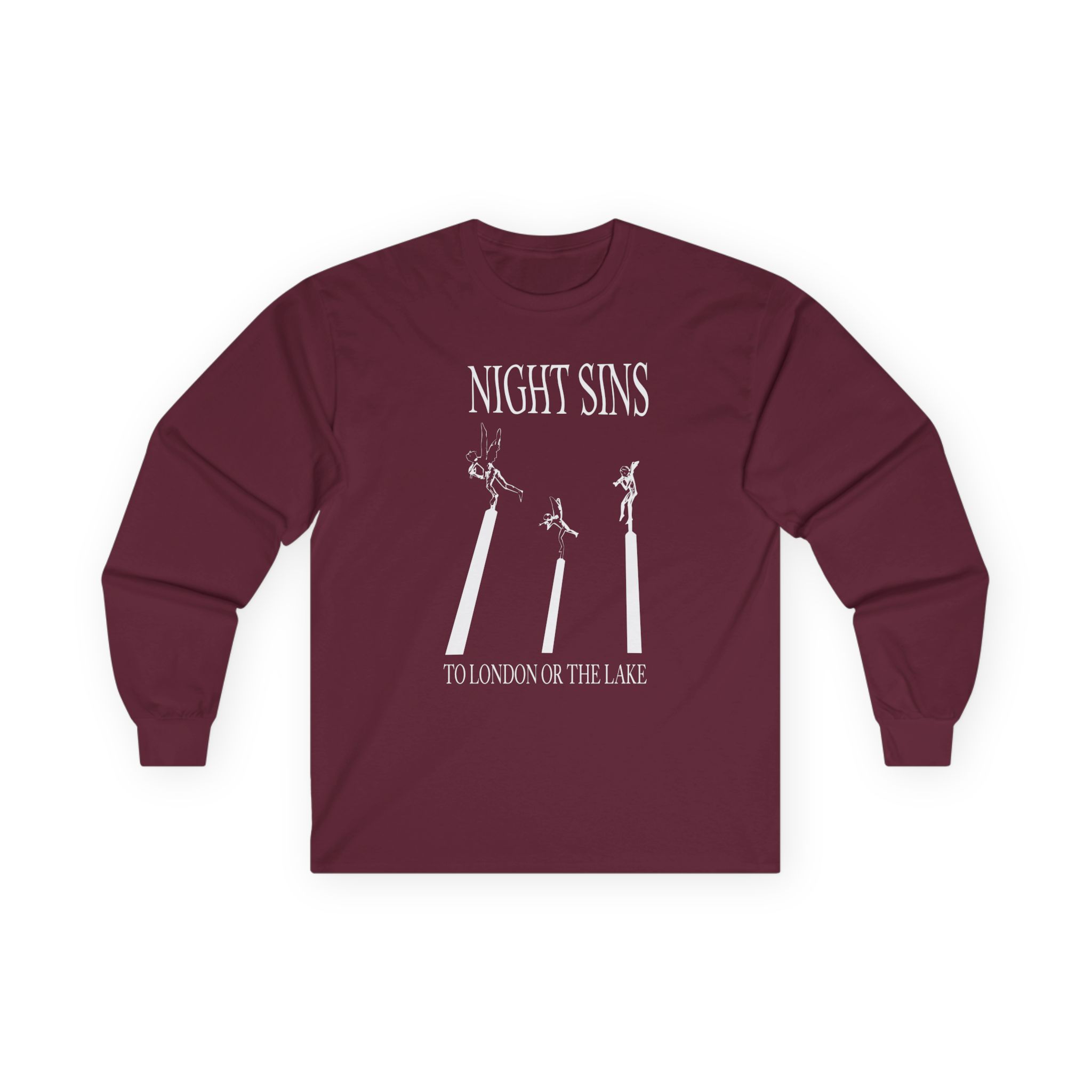 Night Sins To London Or The Lake Unisex Ultra Cotton Long Sleeve Tee
