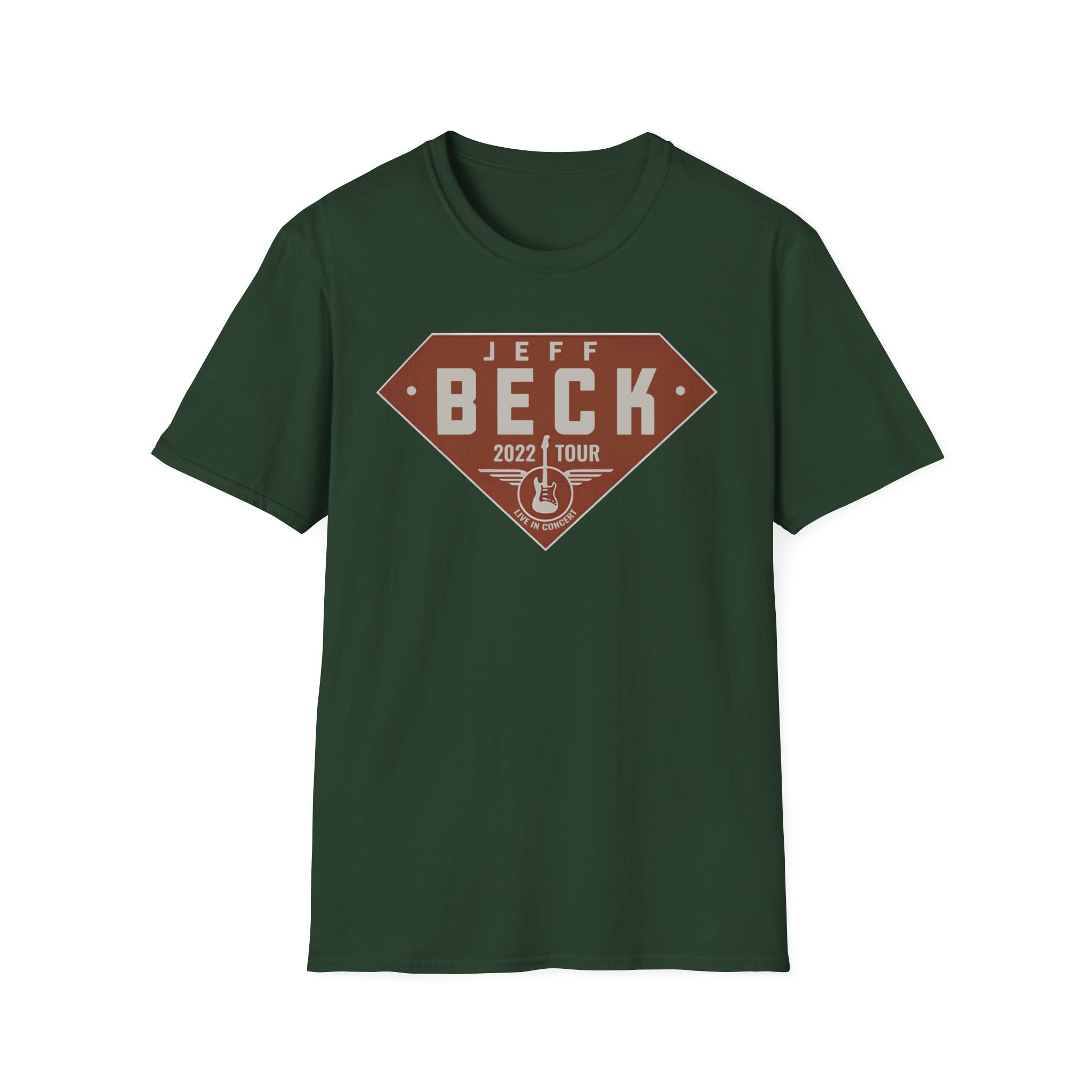 Jeff Beck Live in Concert Unisex Softstyle T-Shirt