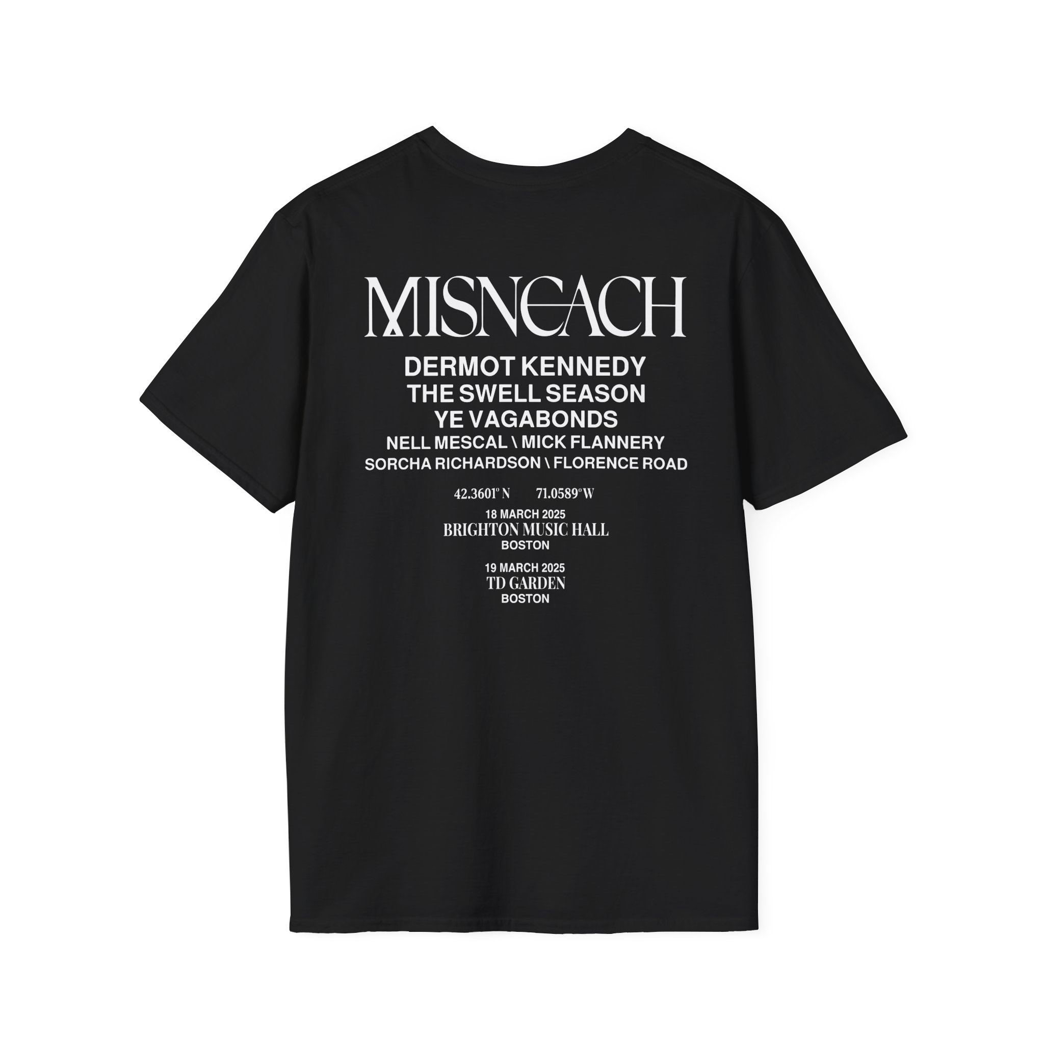 Dermot Kennedy Misneach Festival Unisex Softstyle T-Shirt