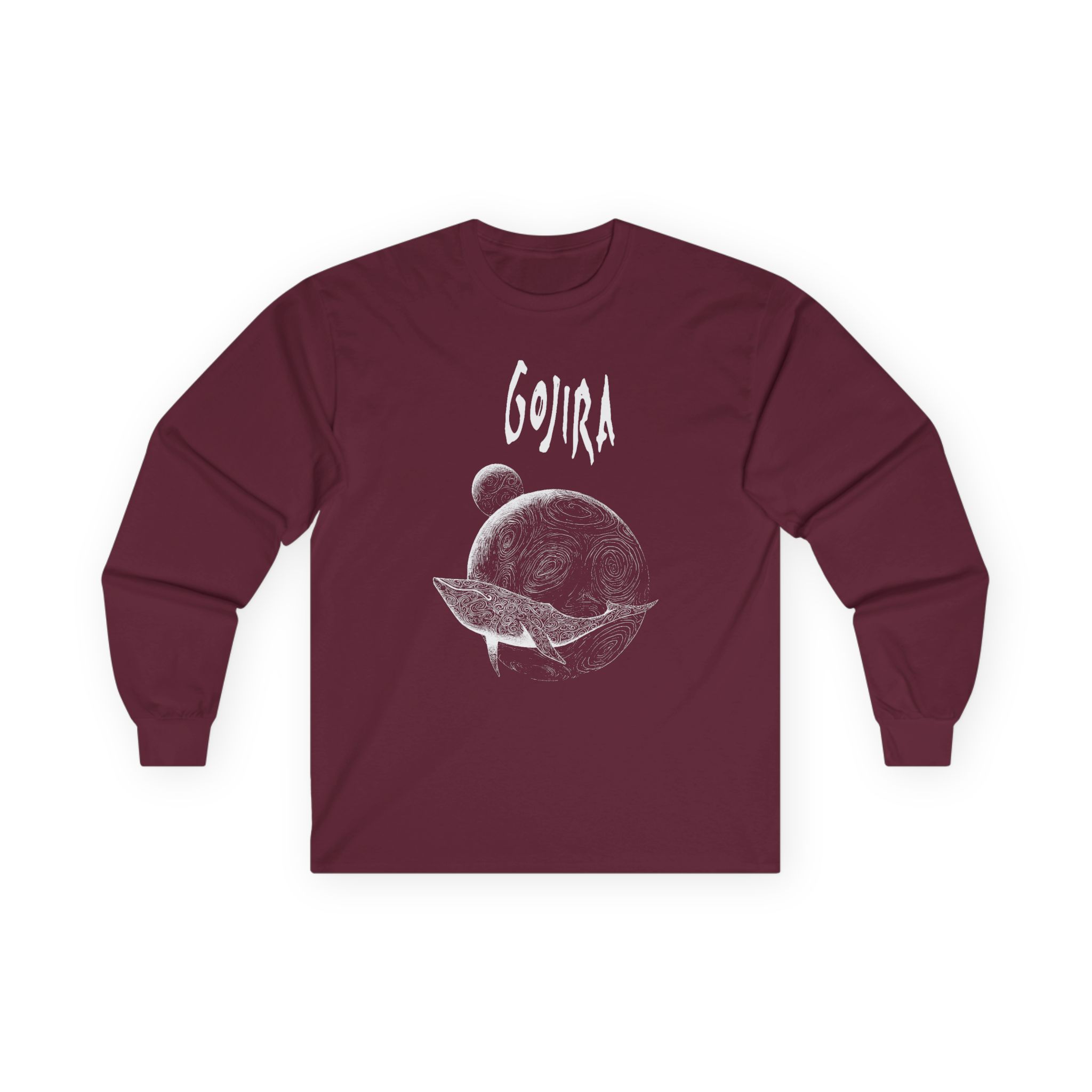 Gojira Original Whale Unisex Ultra Cotton Long Sleeve Tee