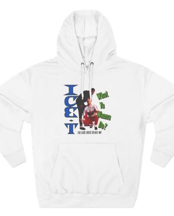 Ice-t What Ya Wanna Do Three-Panel Fleece Hoodie