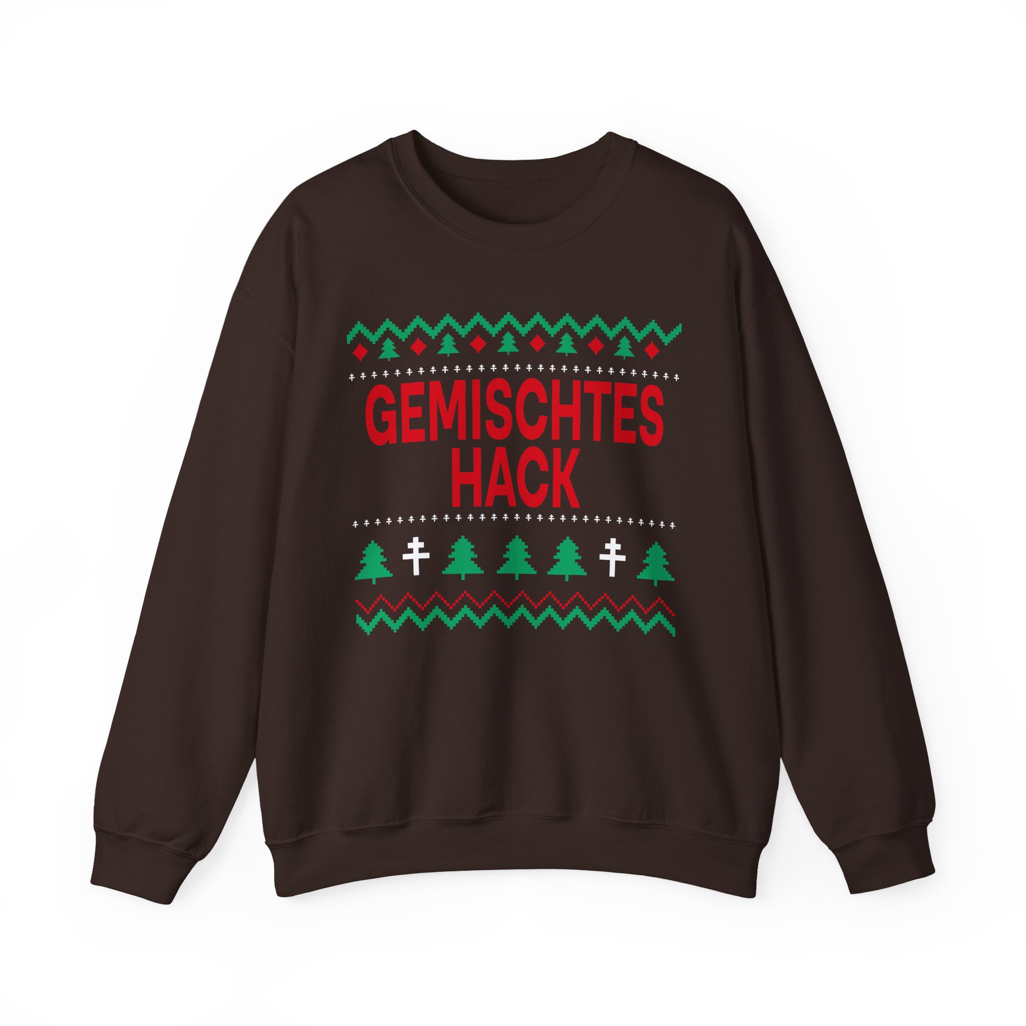 Gemischtes Hack Unisex Heavy Blendâ„¢ Crewneck Sweatshirt