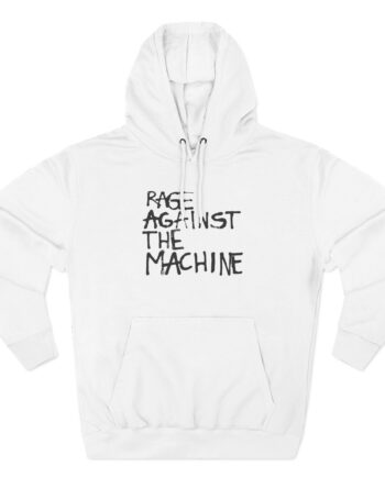 Rage Against the Machine Scrawl Three-Panel Fleece Hoodie