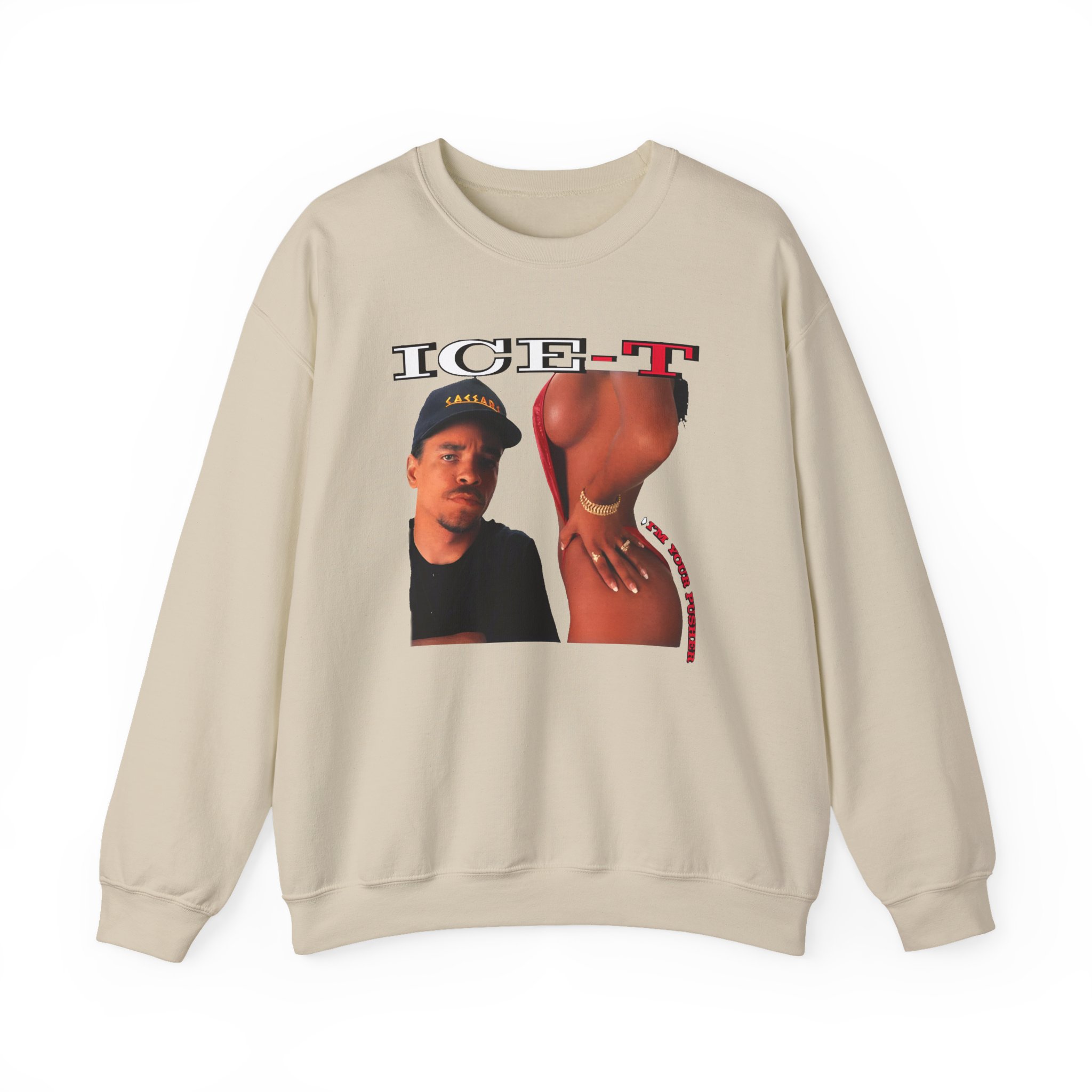 Ice-t I'm Your Pusher Unisex Heavy Blendâ„¢ Crewneck Sweatshirt