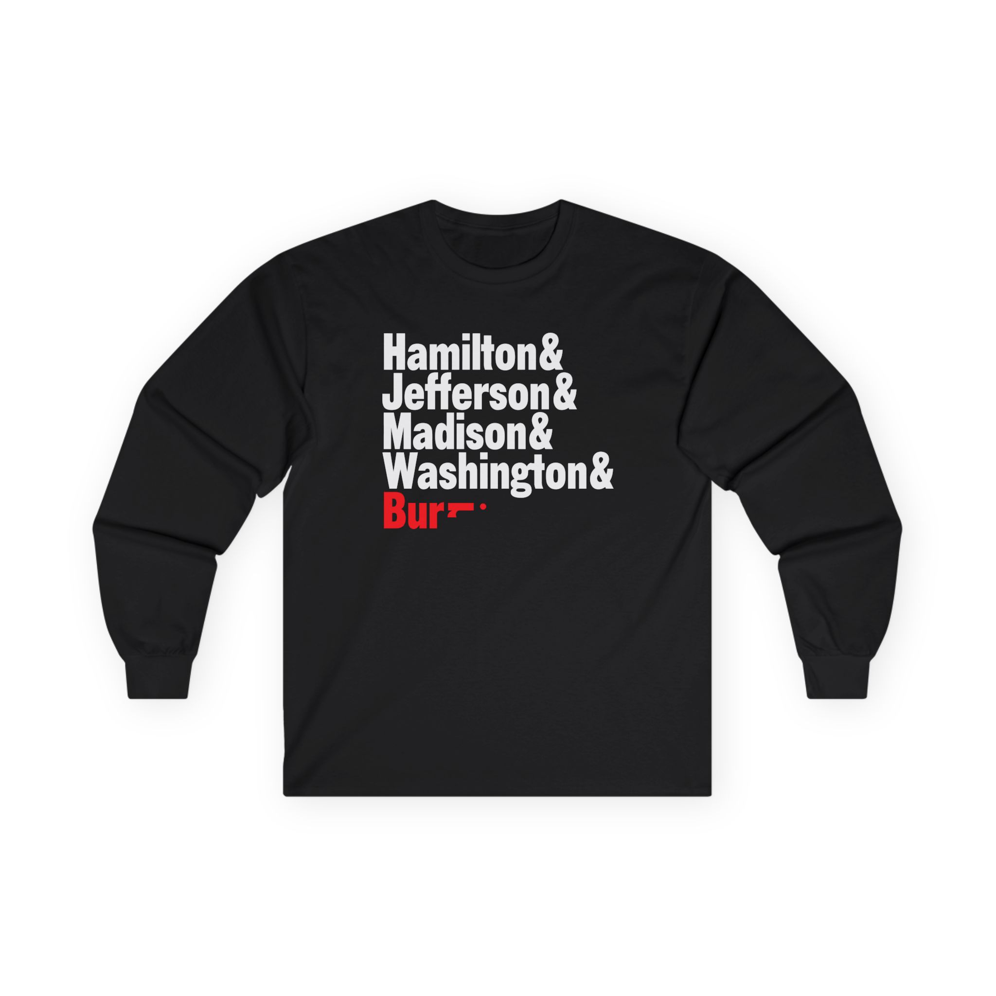 Hamilton Names Unisex Ultra Cotton Long Sleeve Tee