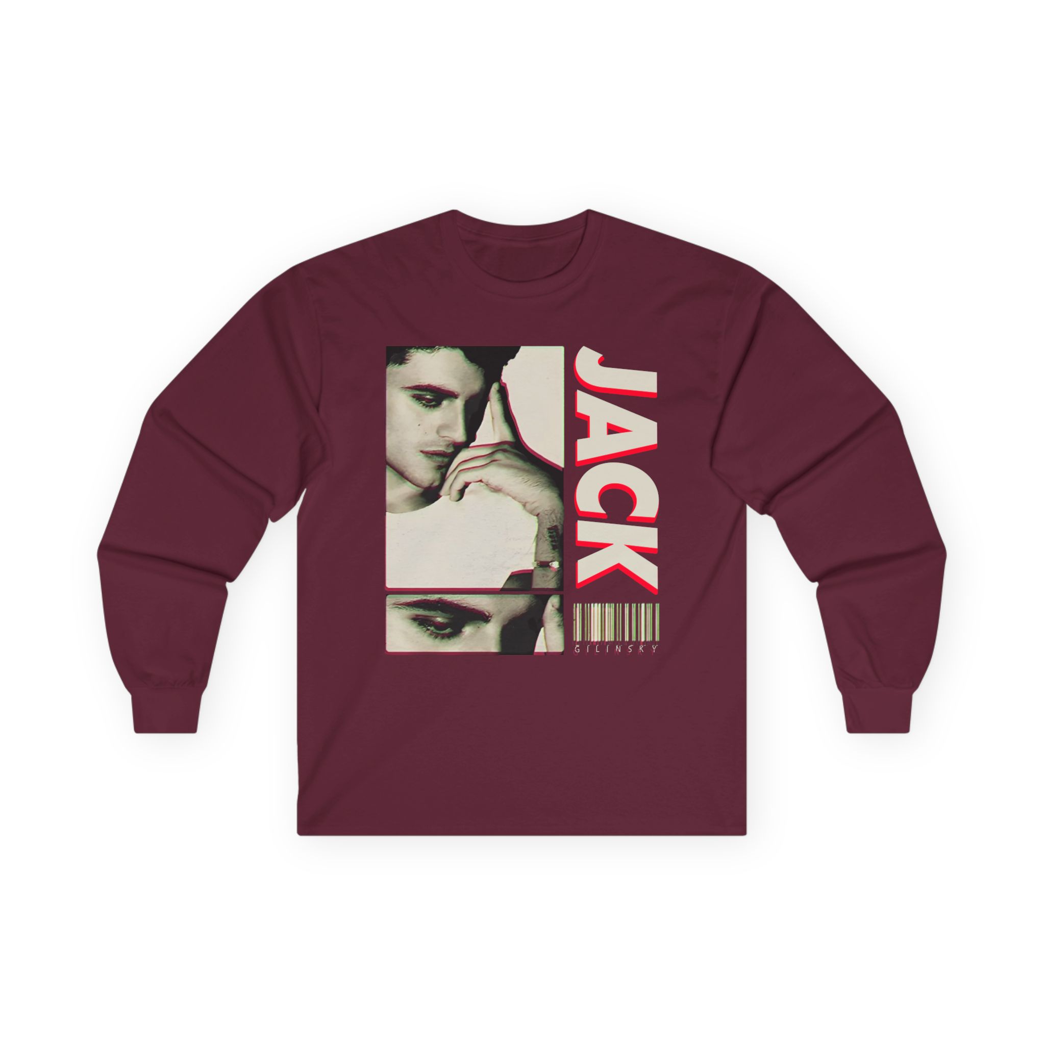 Jack Gilinsky Retro Unisex Ultra Cotton Long Sleeve Tee