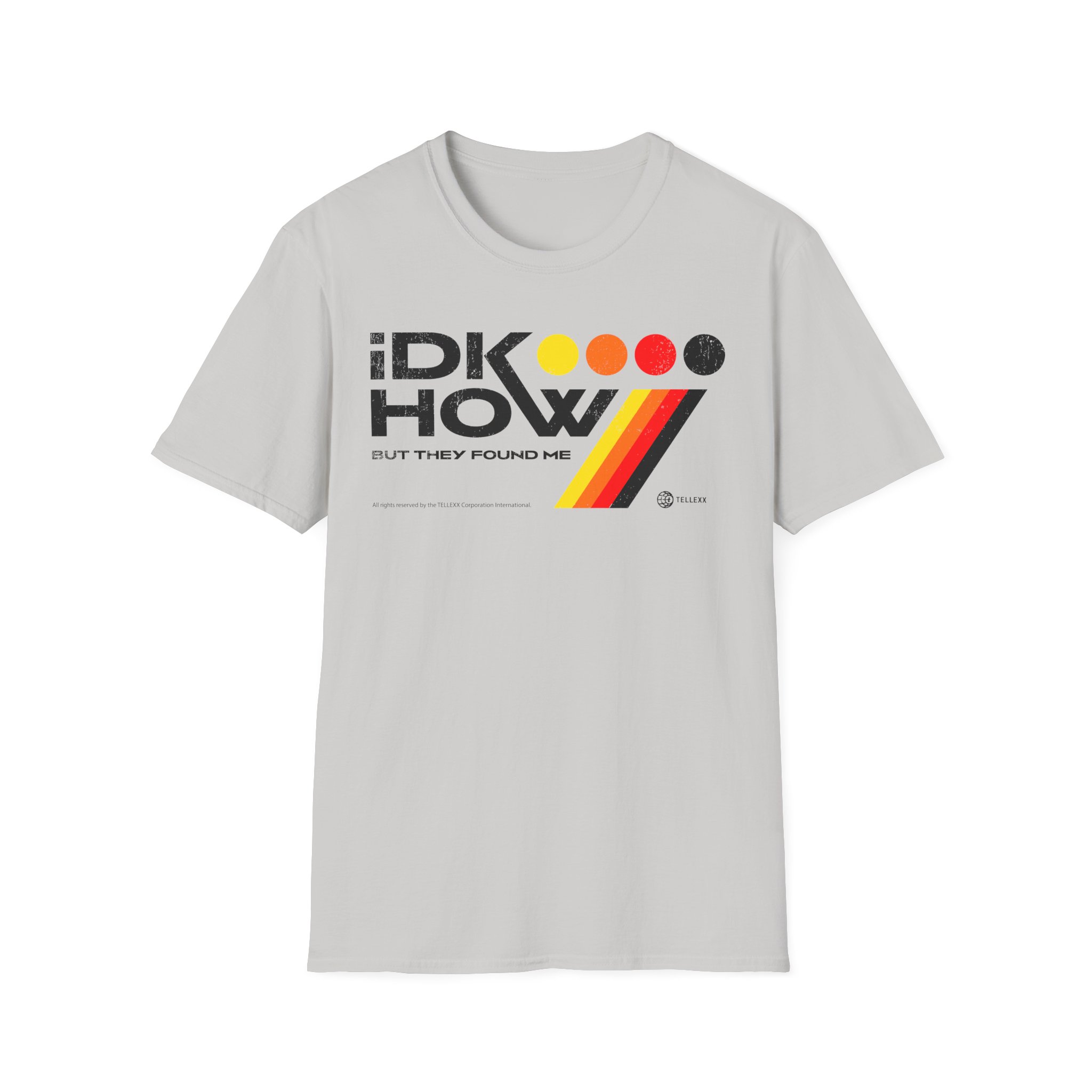 iDKHOW Colored Dots Unisex Softstyle T-Shirt