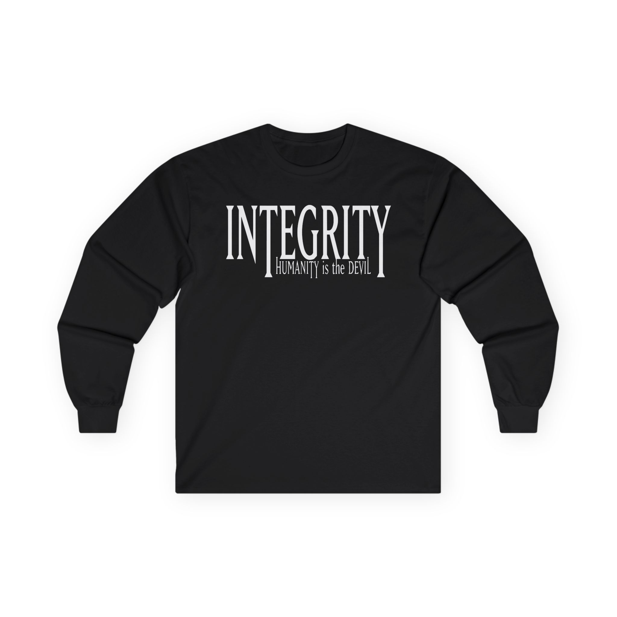 Integrity Humanity Is The Devil Unisex Ultra Cotton Long Sleeve Tee
