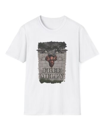 YNW Melly Brick Wall Unisex Softstyle T-Shirt