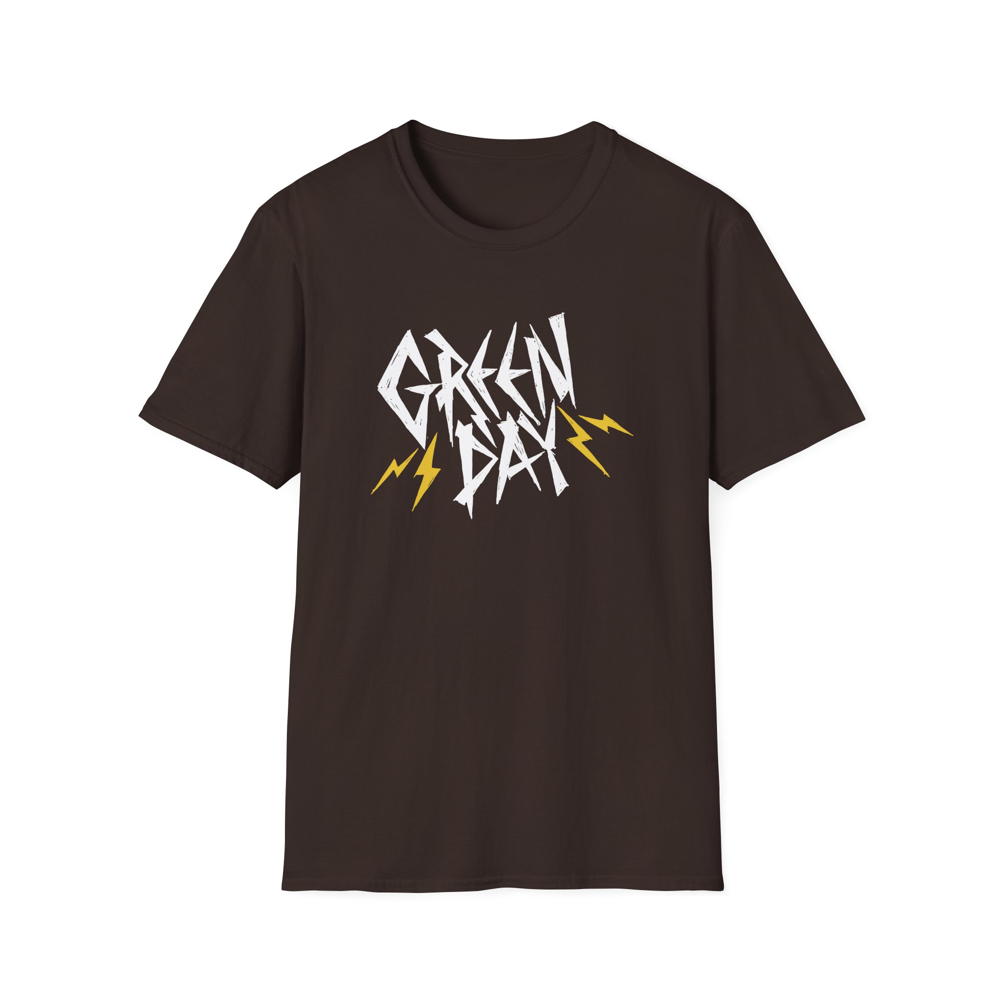 Green Day Bolt Logo Unisex Softstyle T-Shirt