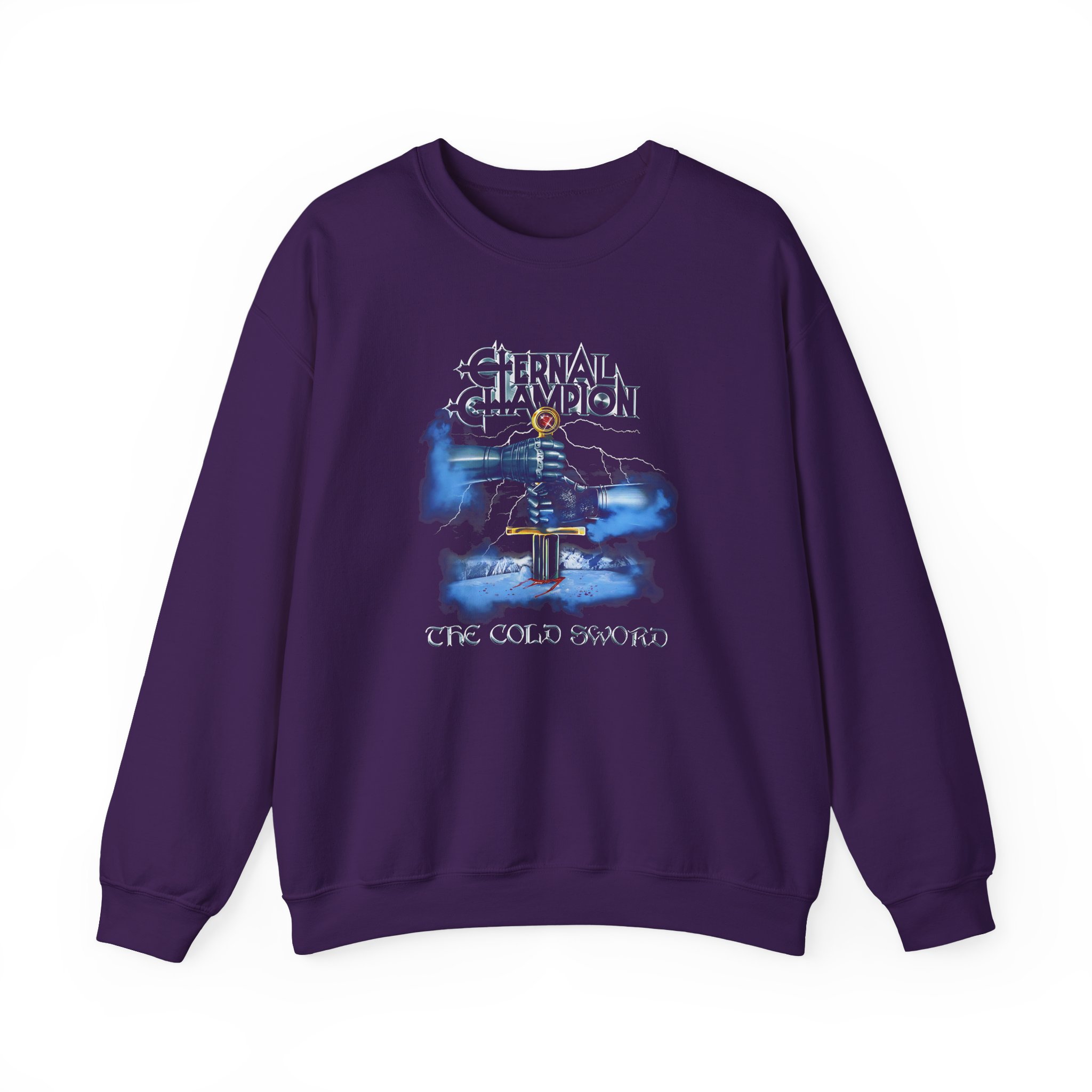 Eternal Champion the Cold Sword Unisex Heavy Blendâ„¢ Crewneck Sweatshirt