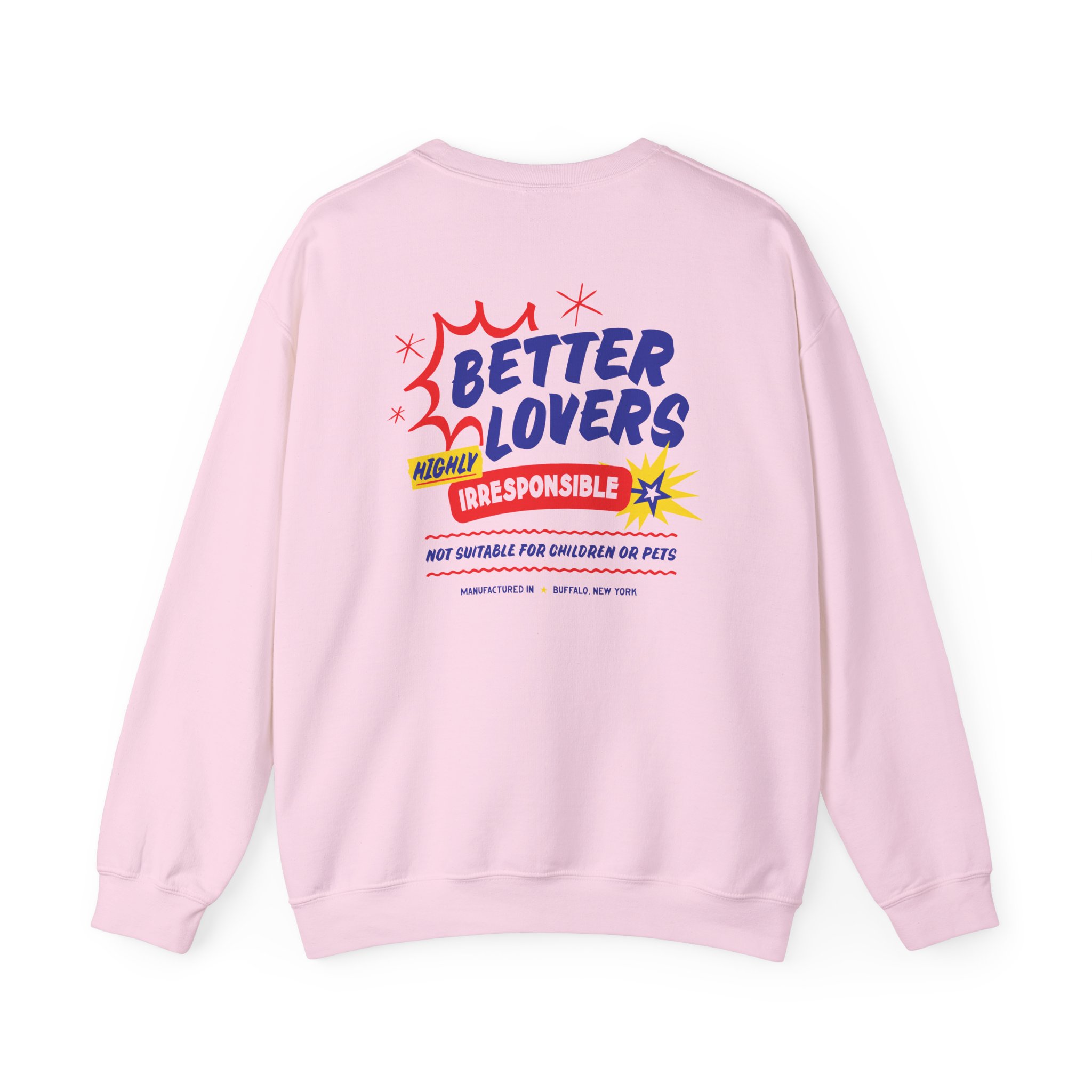 Better Lovers Not Suitable for Children Unisex Heavy Blendâ„¢ Crewneck Sweatshirt