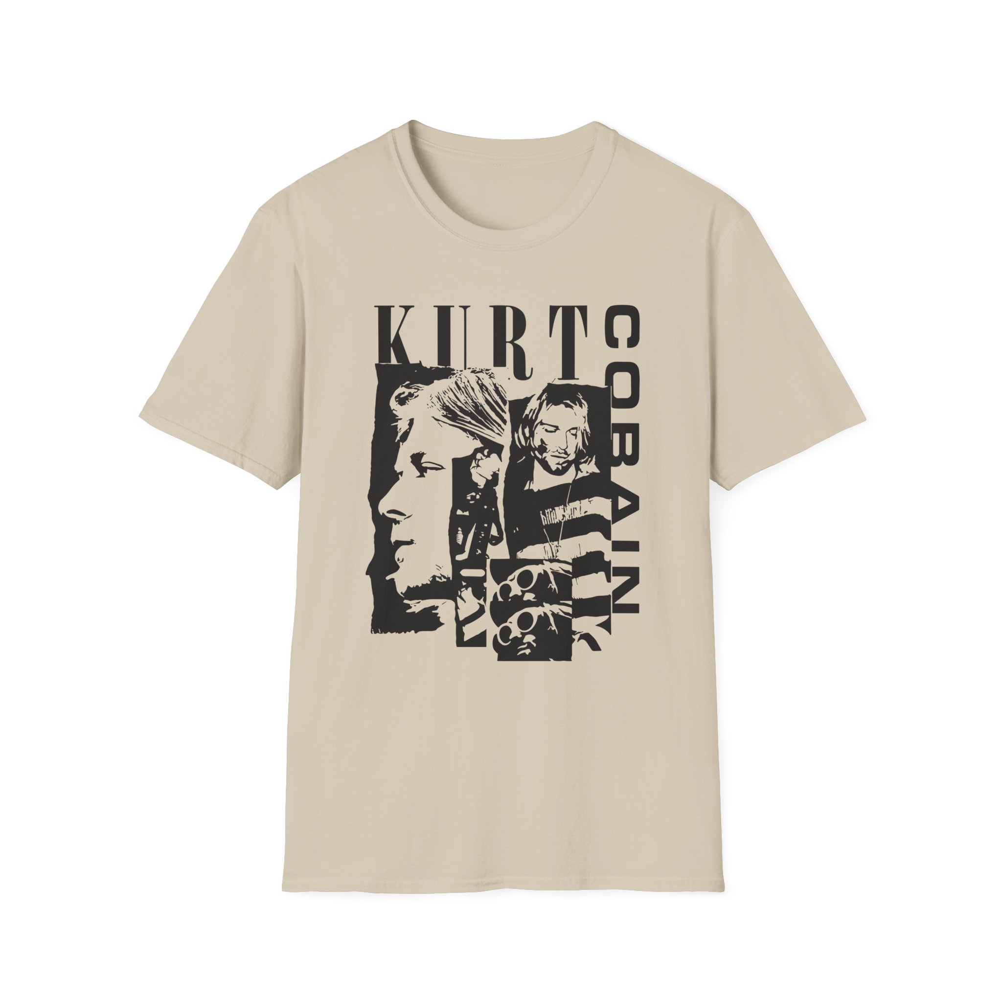 Kurt Cobain Unisex Softstyle T-Shirt