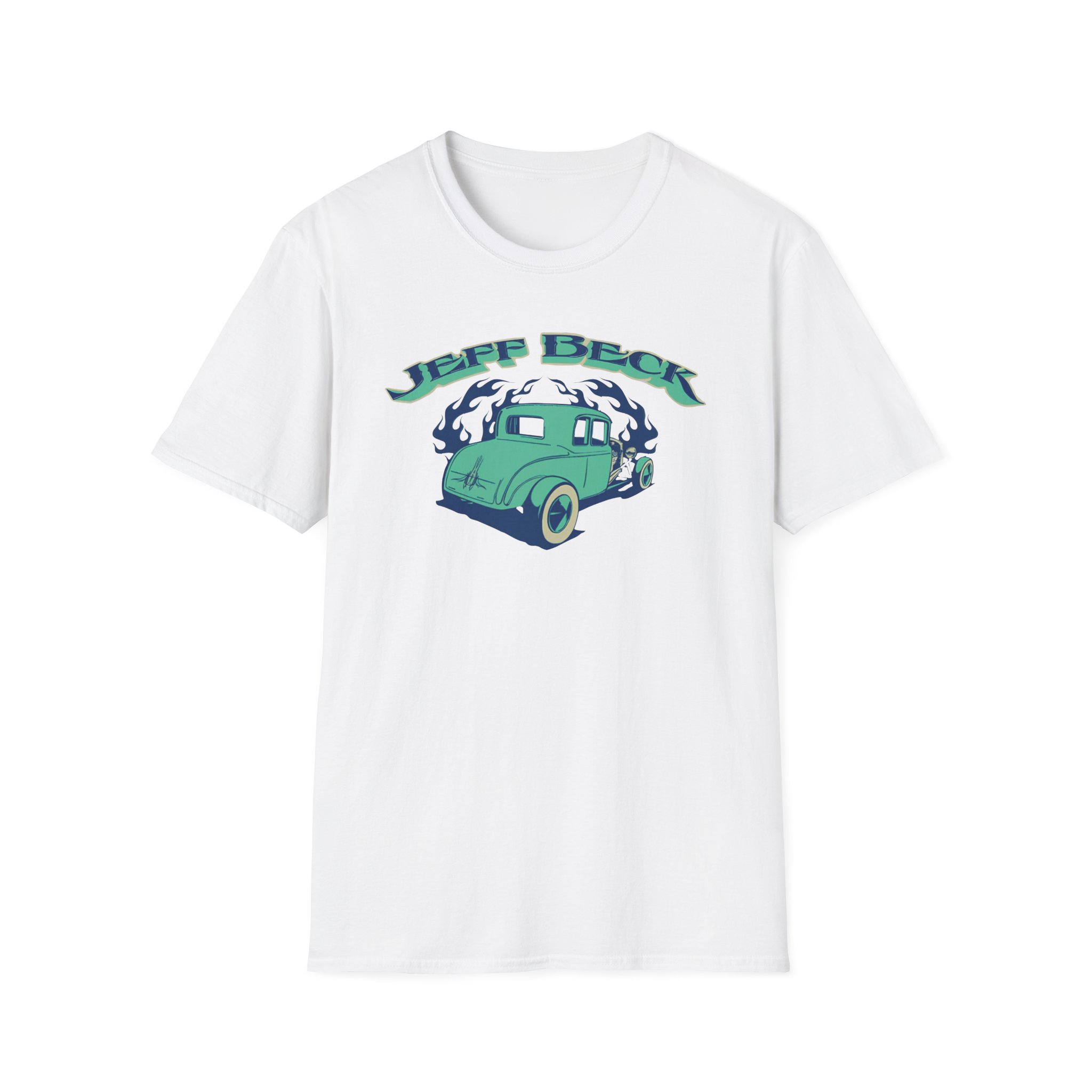 Jeff Beck Hot Rod Unisex Softstyle T-Shirt